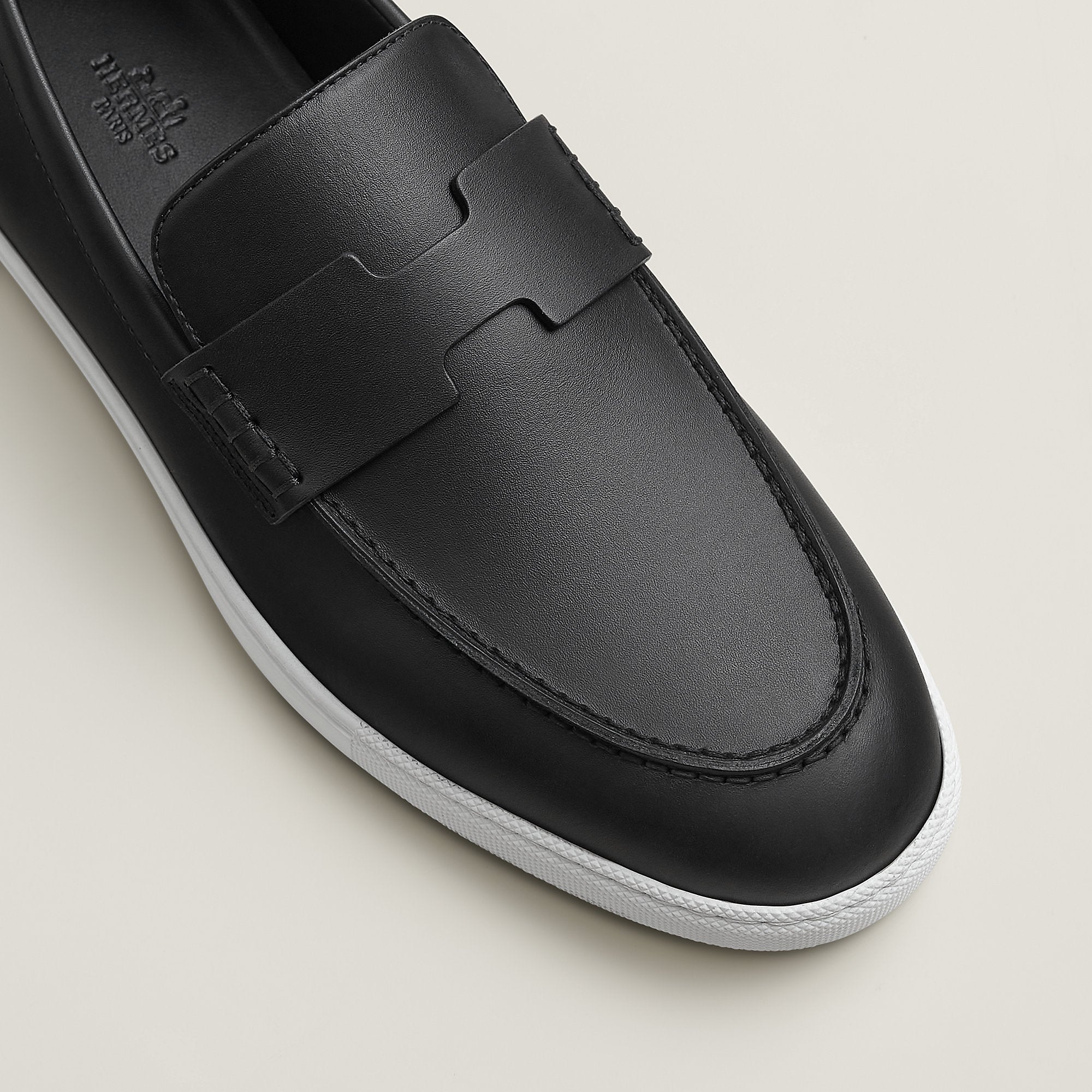 Hermes Job Loafer Noir
