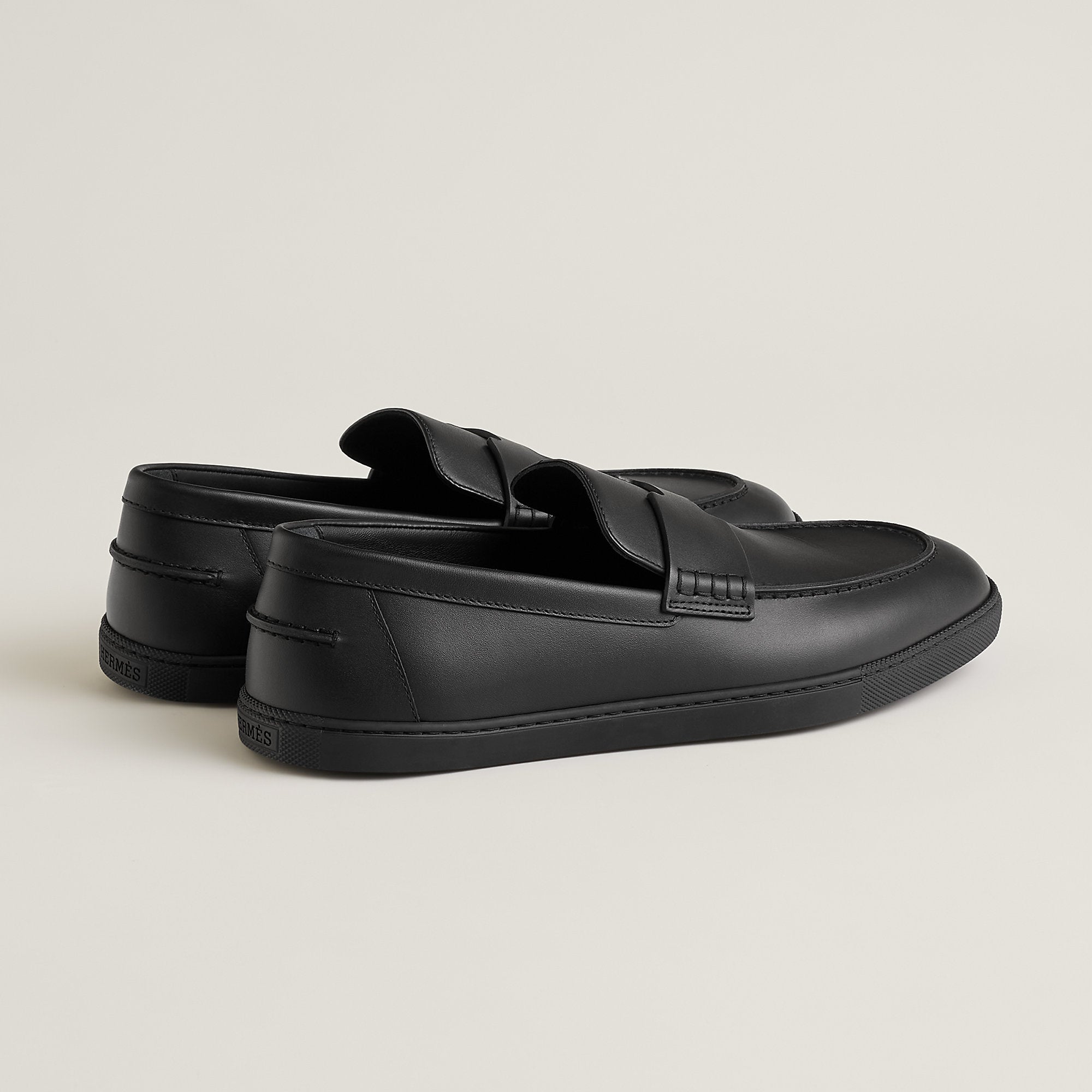 Hermes Job Loafer Noir