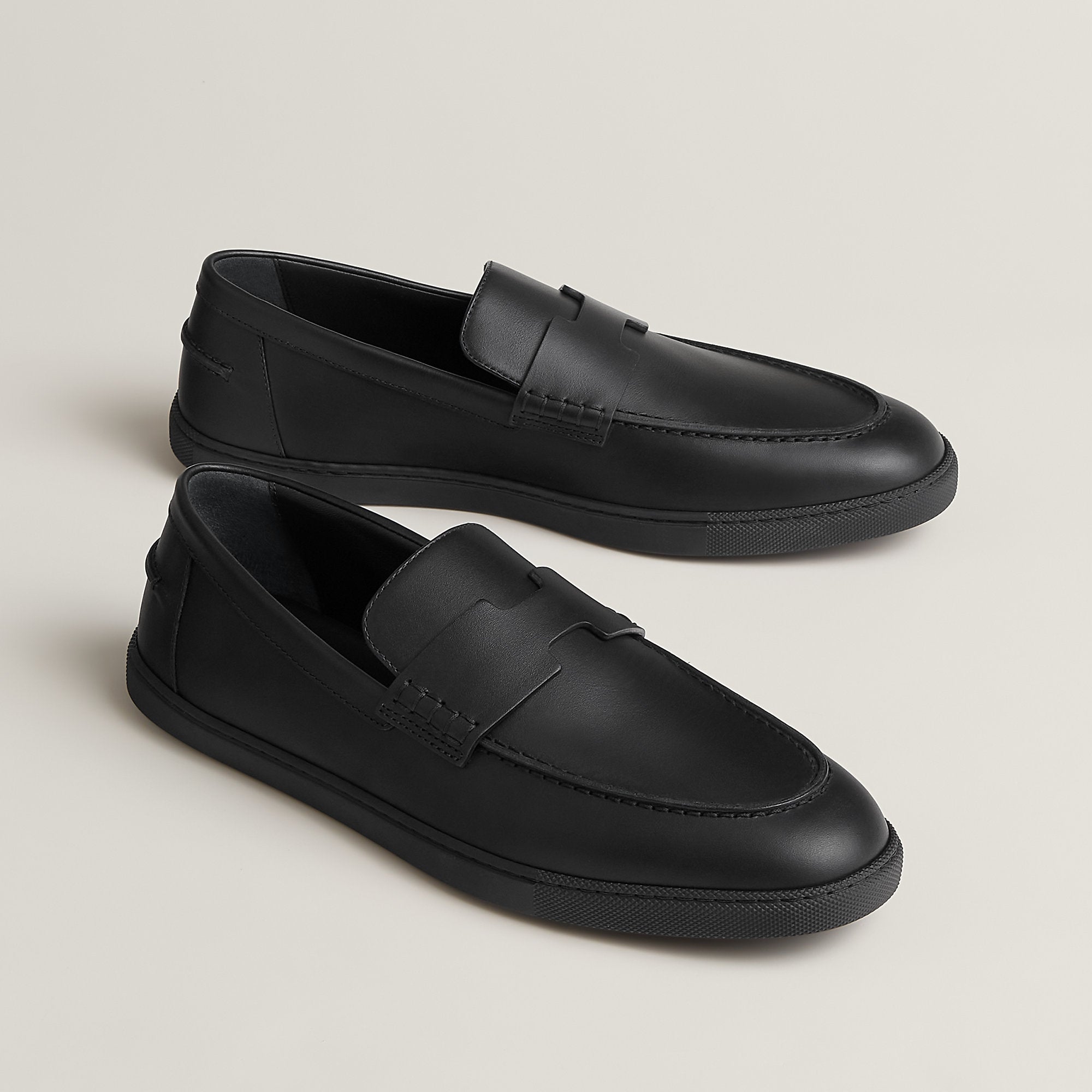 Hermes Job Loafer Noir