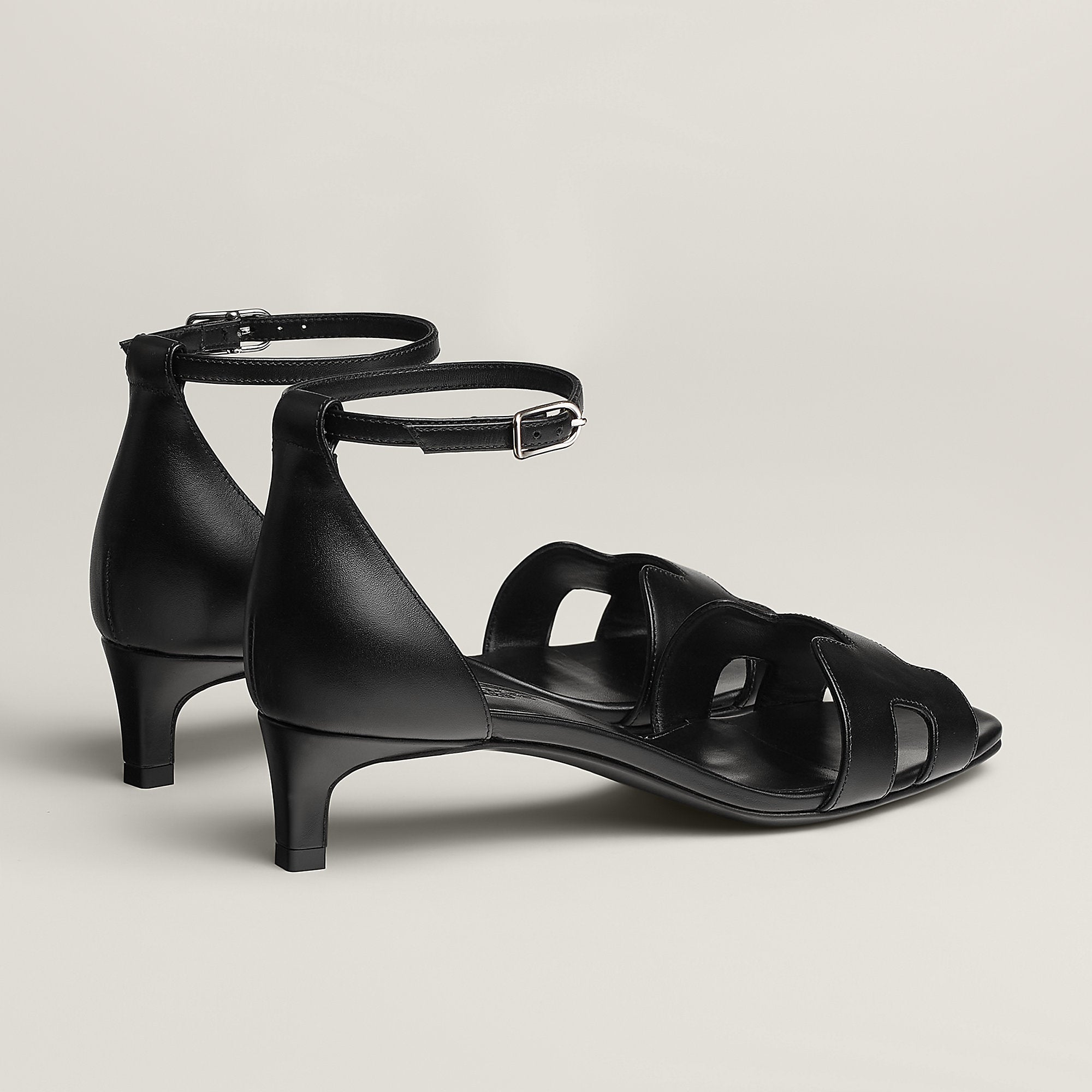 Hermes Joy 40 Sandal Noir