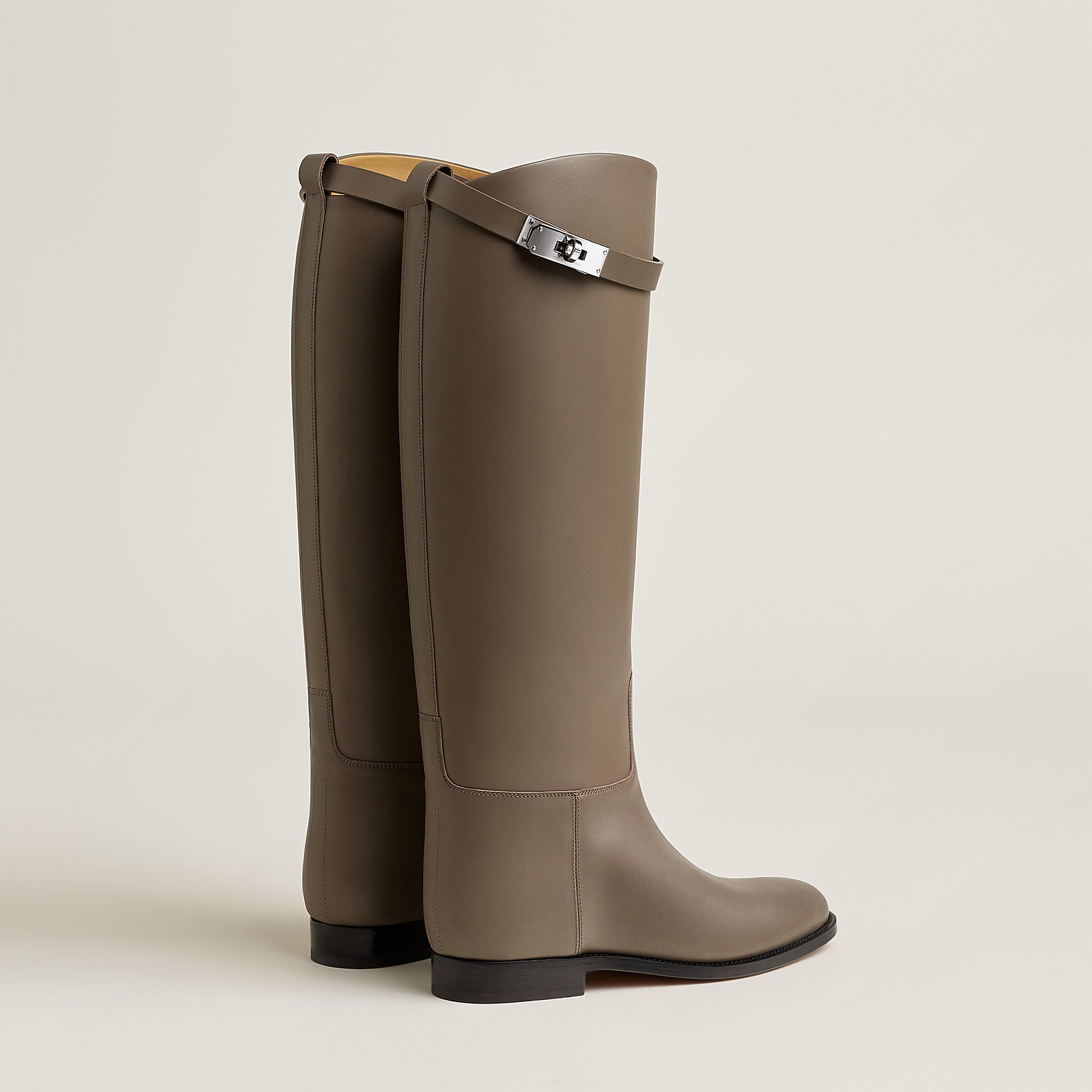 Hermes Jumping Shorter Boot Toupe