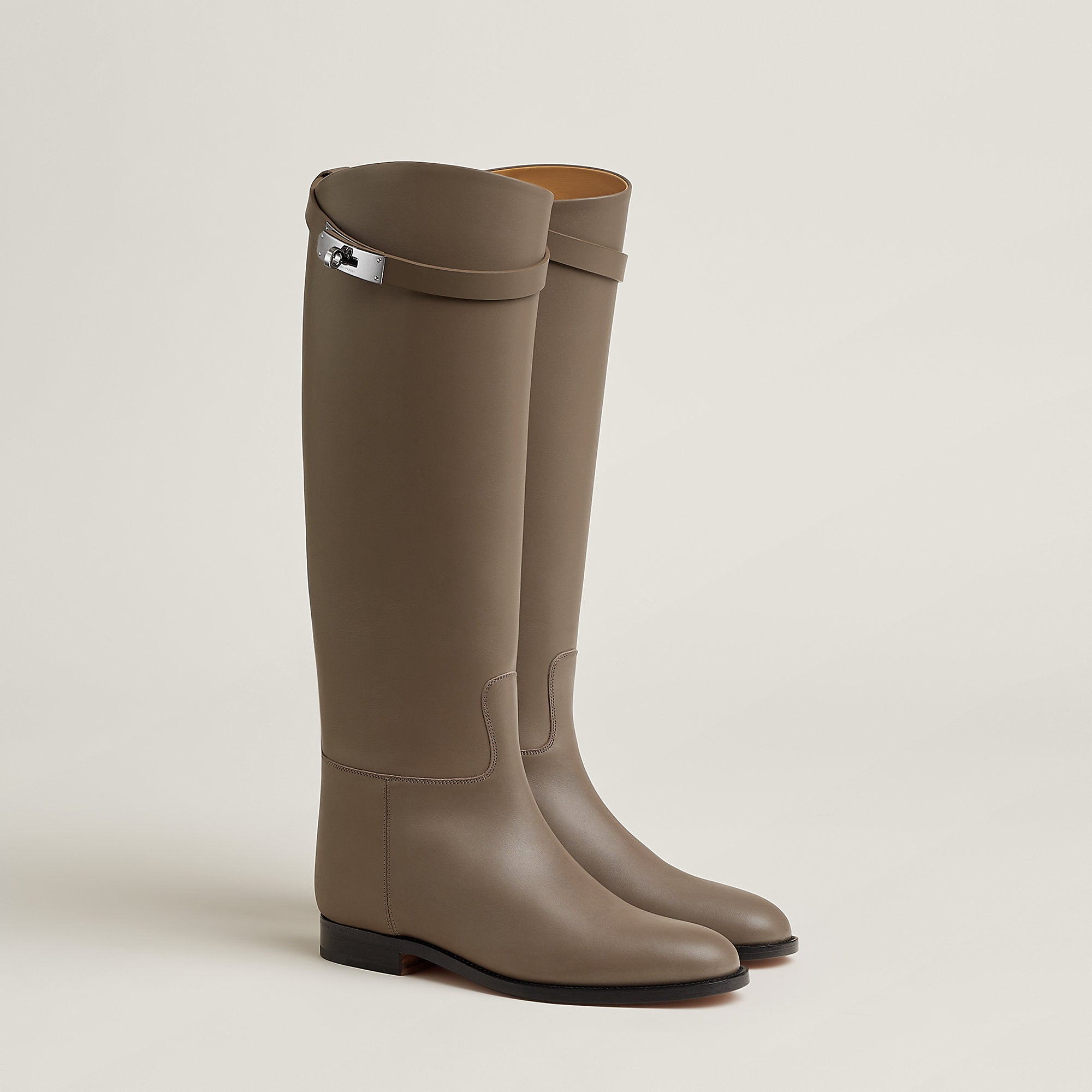 Hermes Jumping Shorter Boot Toupe