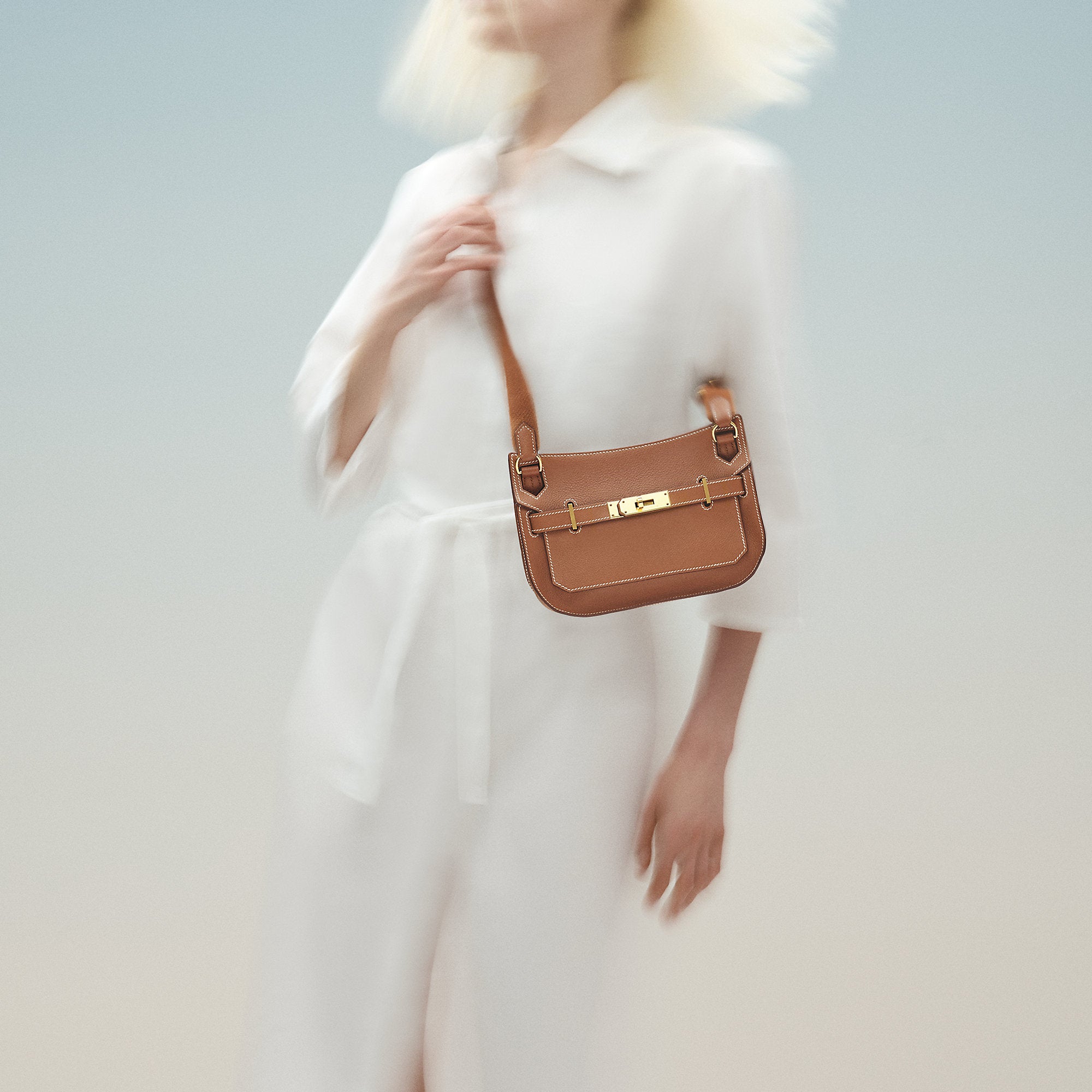Hermes Jypsiere Mini Bag Gris Ple