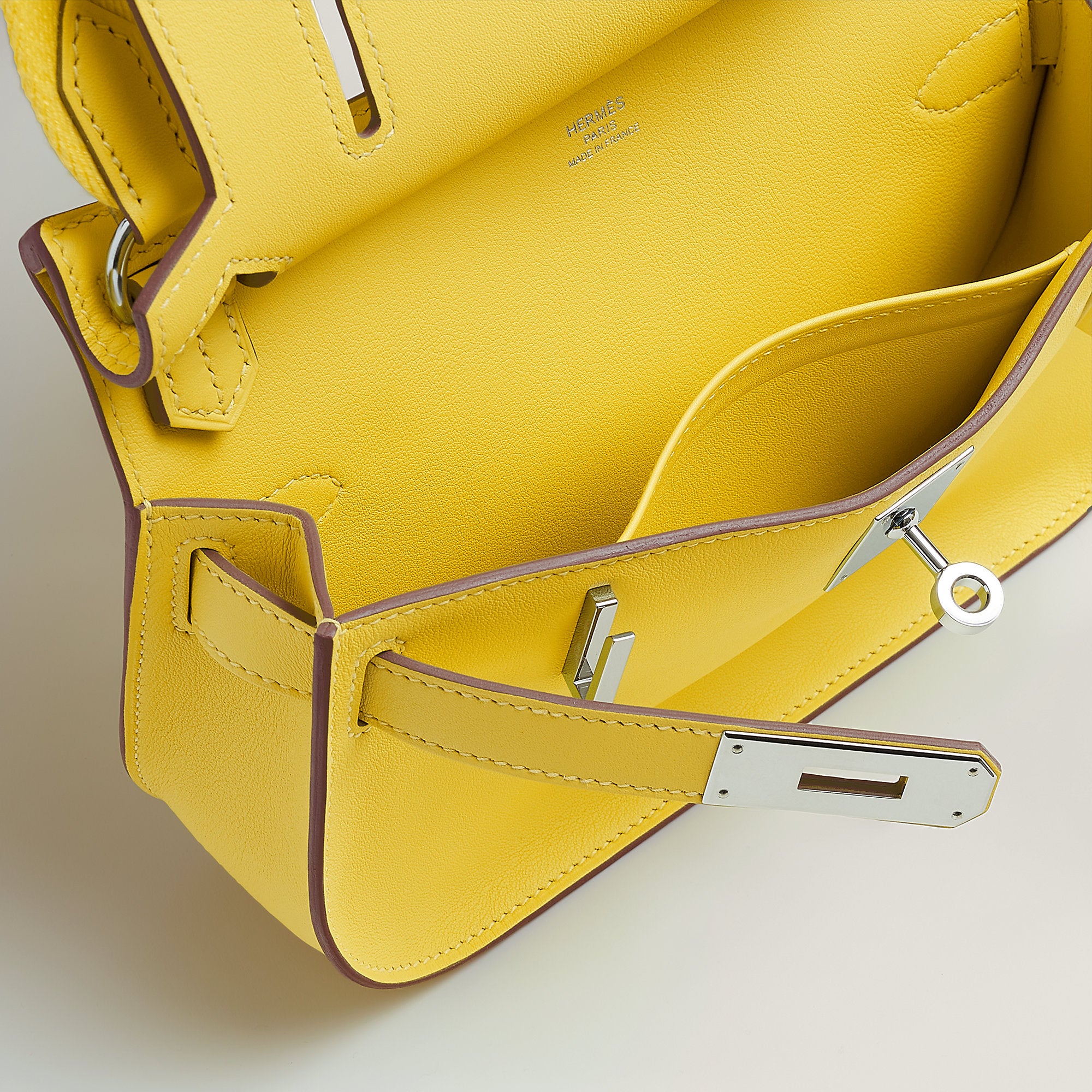 Hermes Jypsiere Mini Bag Lime