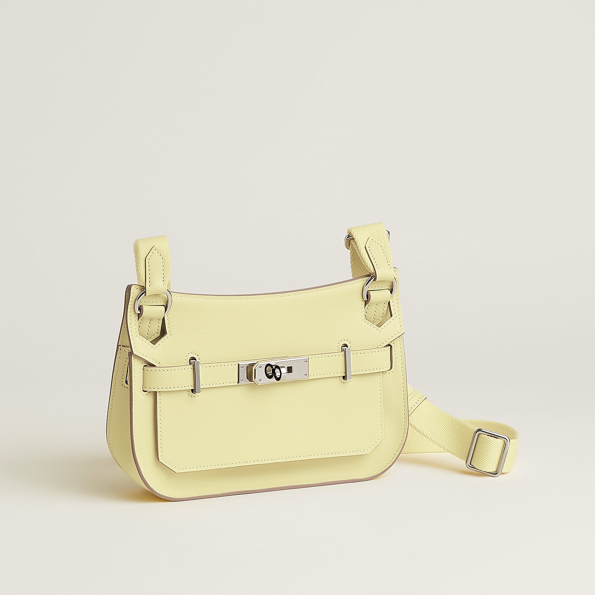 Hermes Jypsiere Mini Bag Jaune Milton