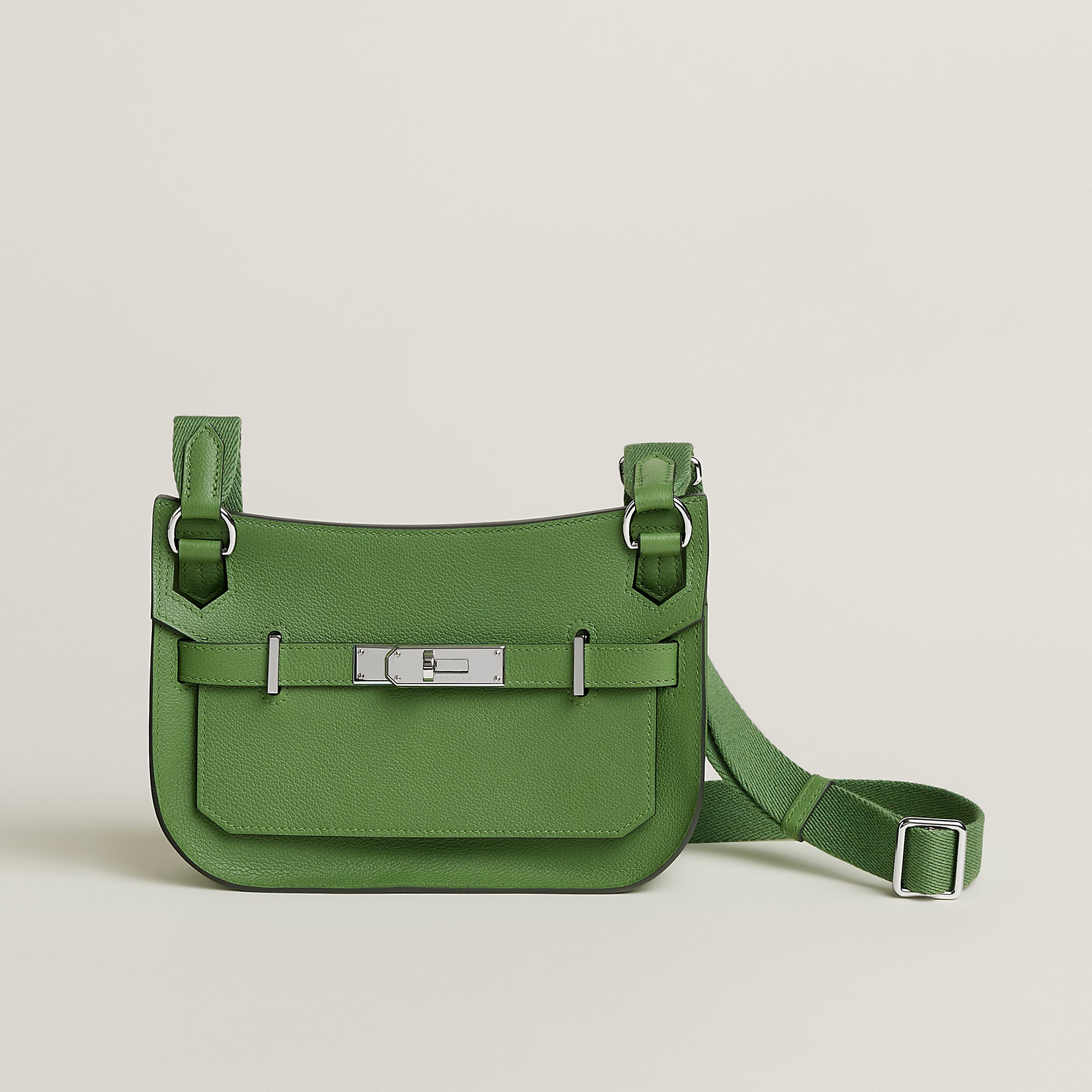 Hermes Jypsiere Mini Bag Vert Yucca