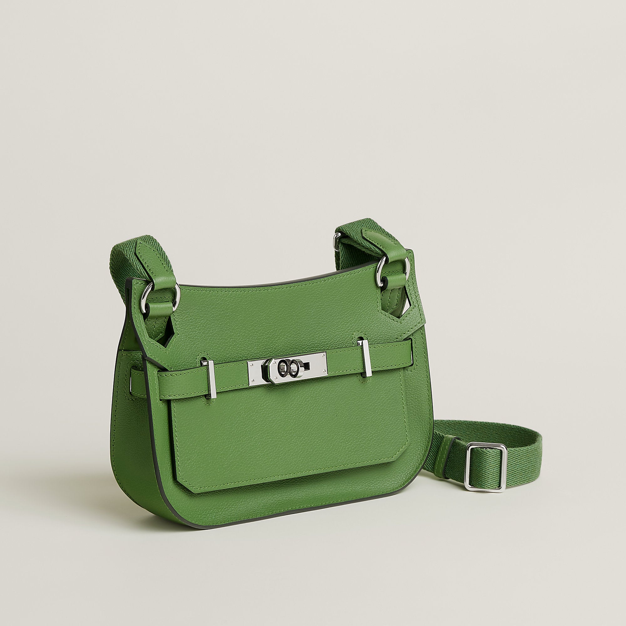 Hermes Jypsiere Mini Bag Vert Yucca