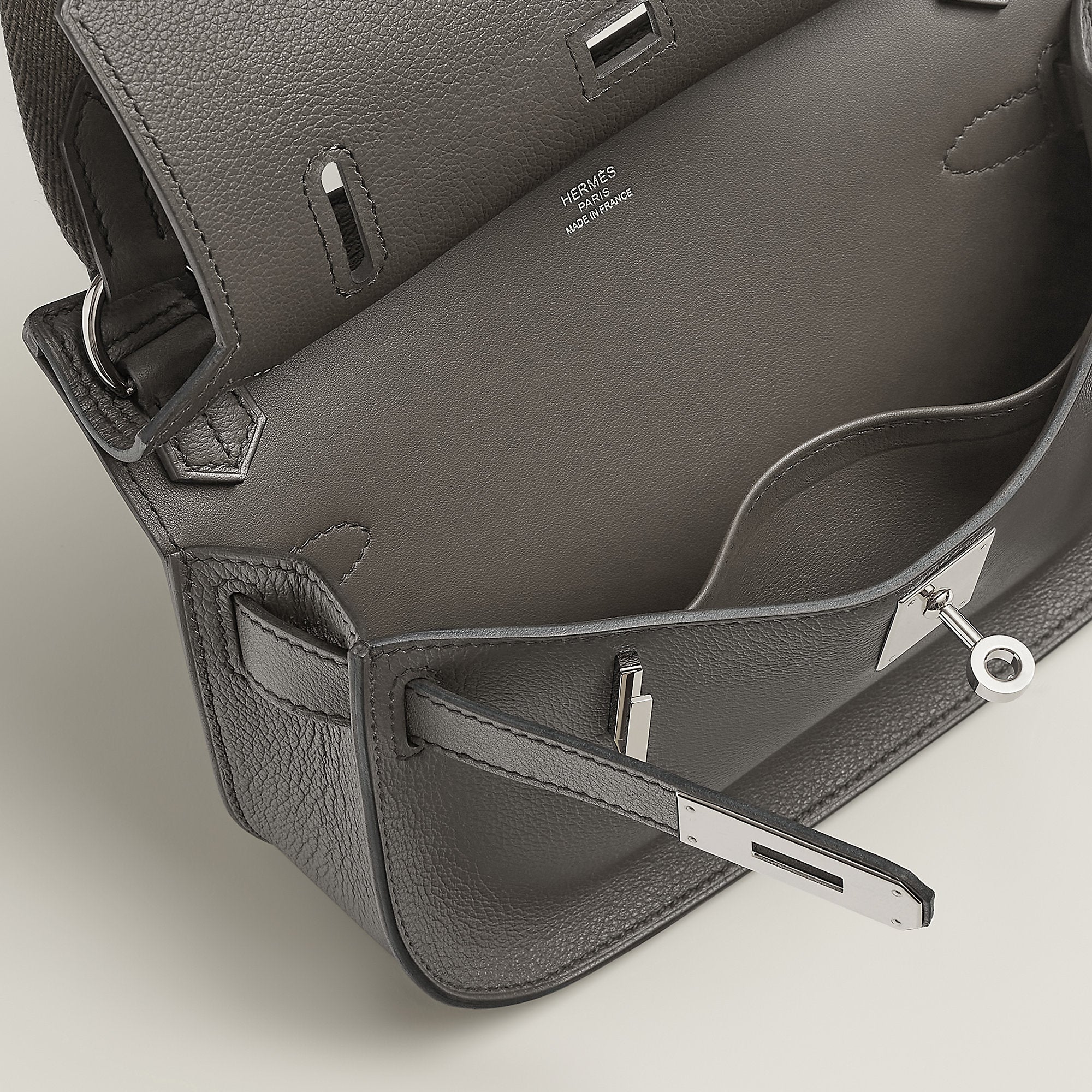 Hermes Jypsiere Mini Bag Gris Meyer