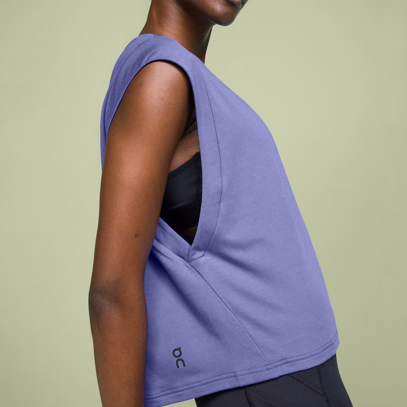 On Focus Crop Blueberry (Women'S)