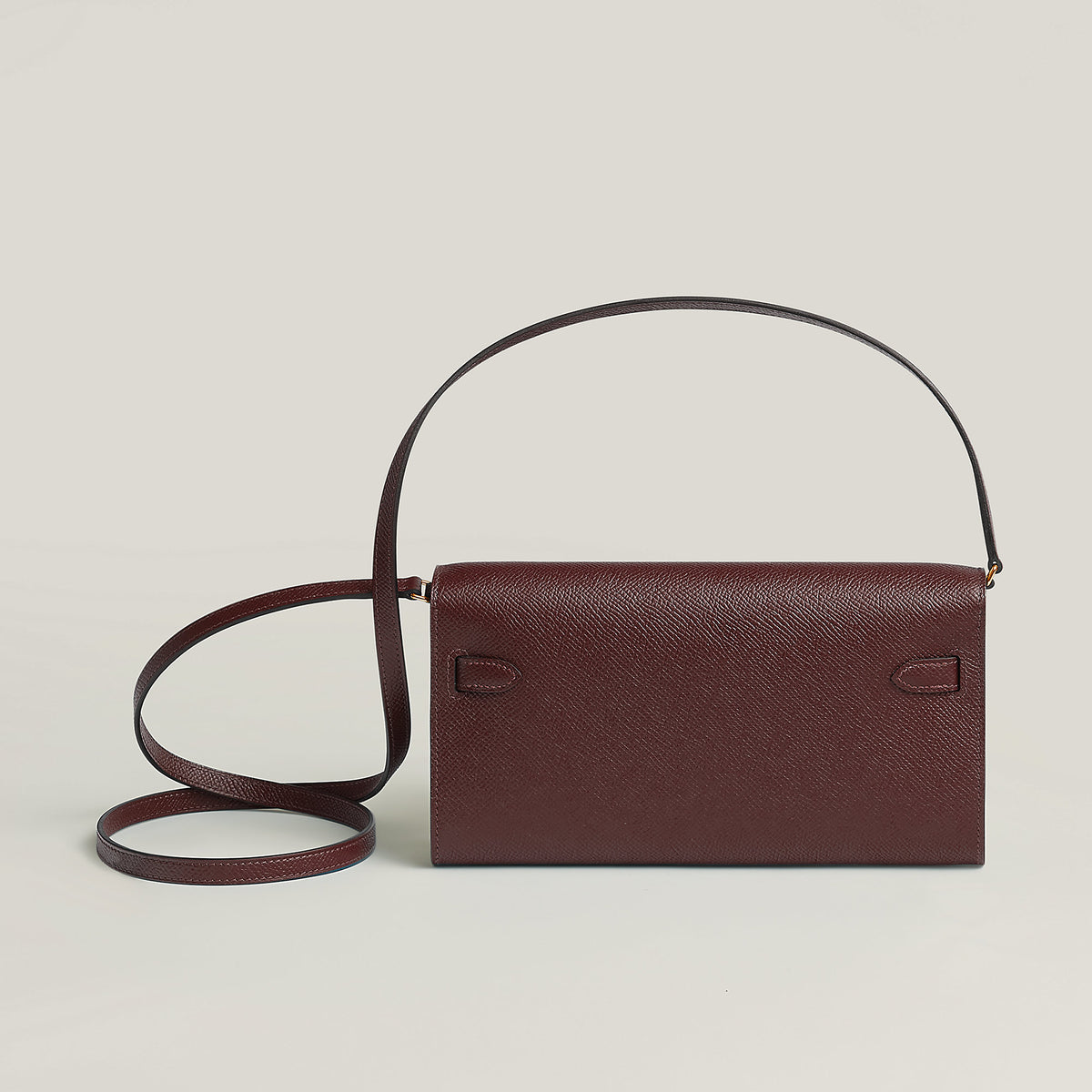 Hermes Kelly Classique To Go Wallet Rouge Sellier