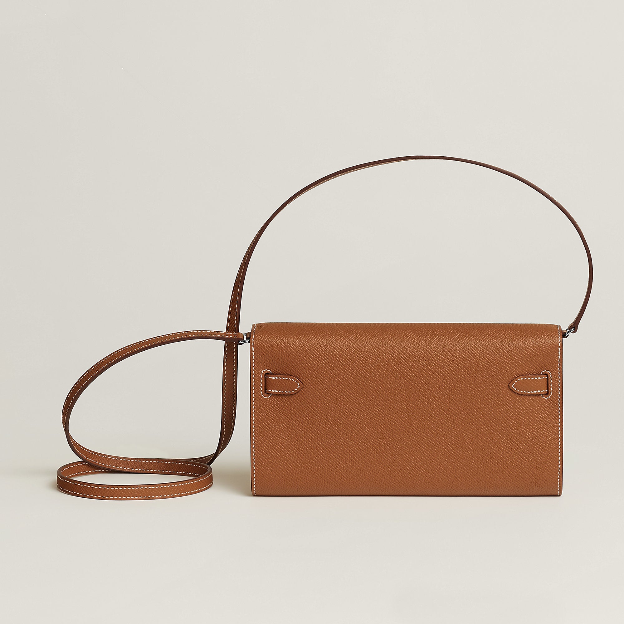 Hermes Kelly Classique To Go Wallet Gold
