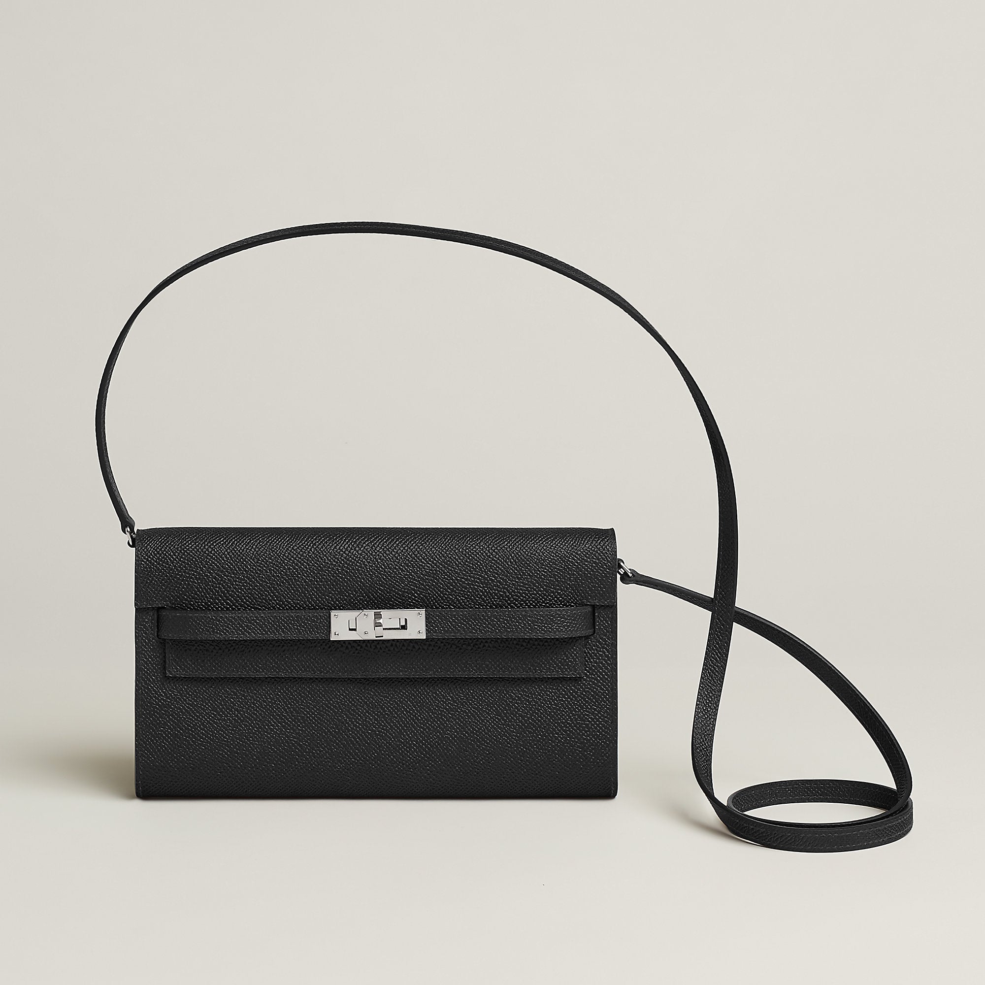 Hermes Kelly Classique To Go Wallet Toupe