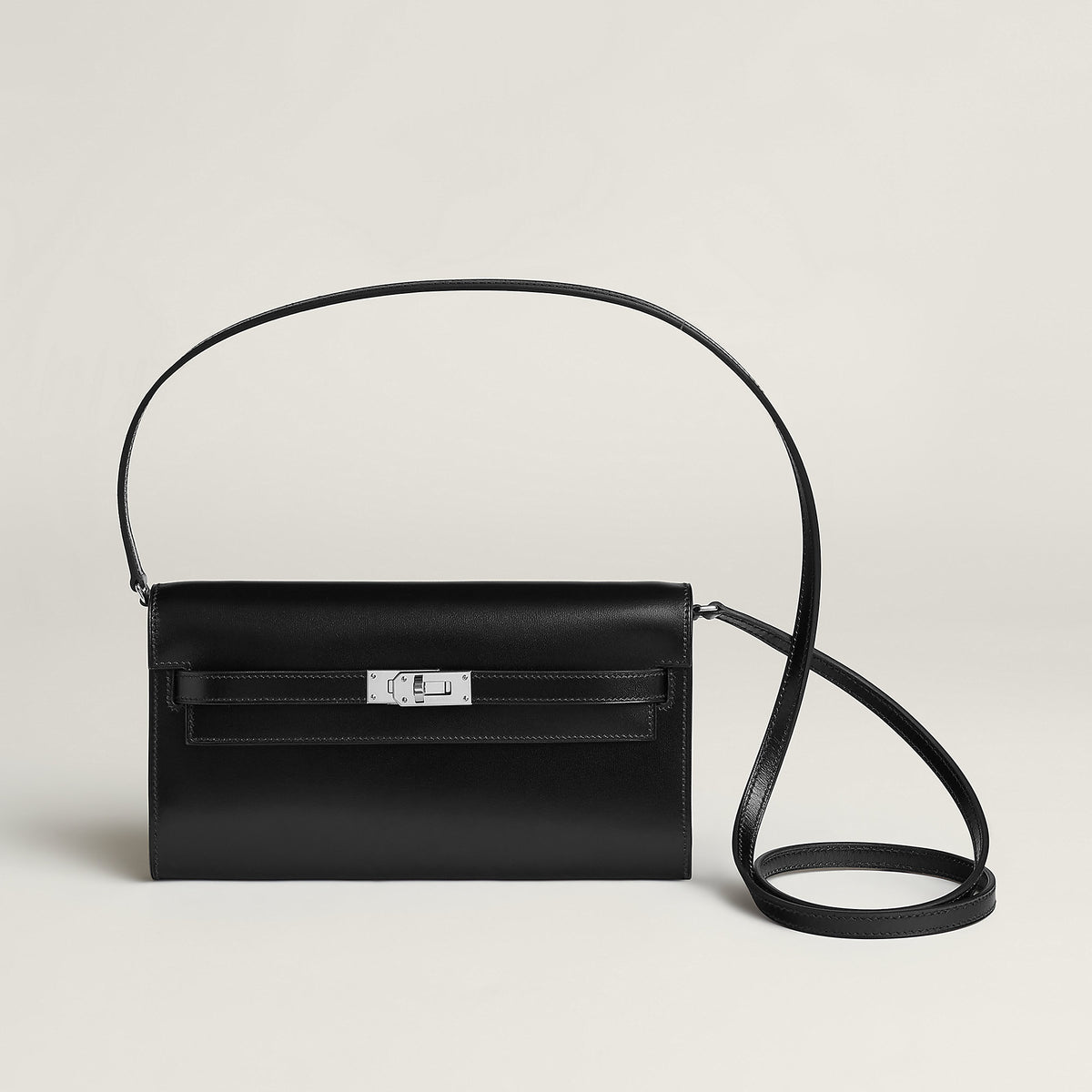 Hermes Kelly Classique To Go Wallet Noir