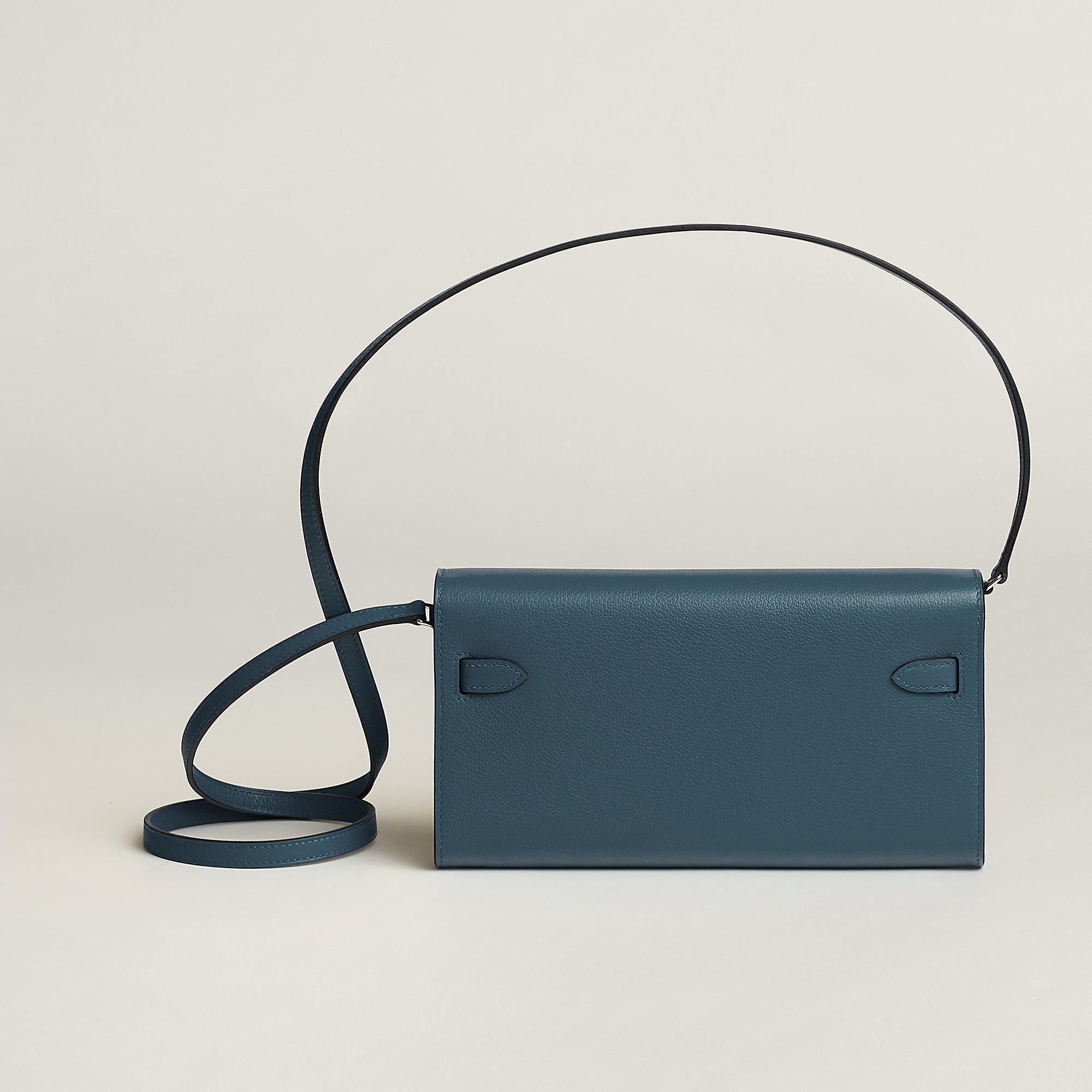 Hermes Kelly Classique To Go Wallet Vert Mangrove