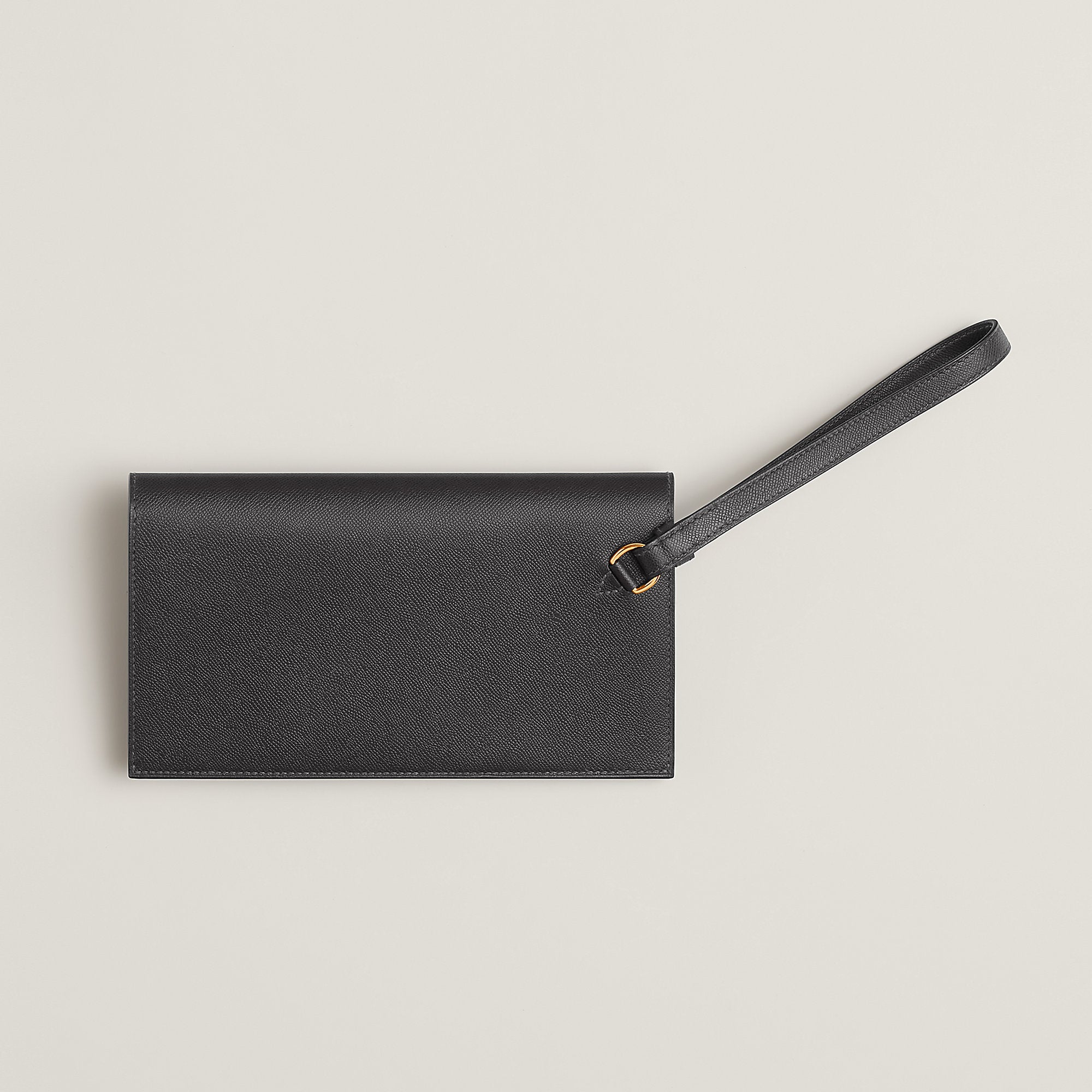 Hermes Kelly Pocket Long Wallet Graphite