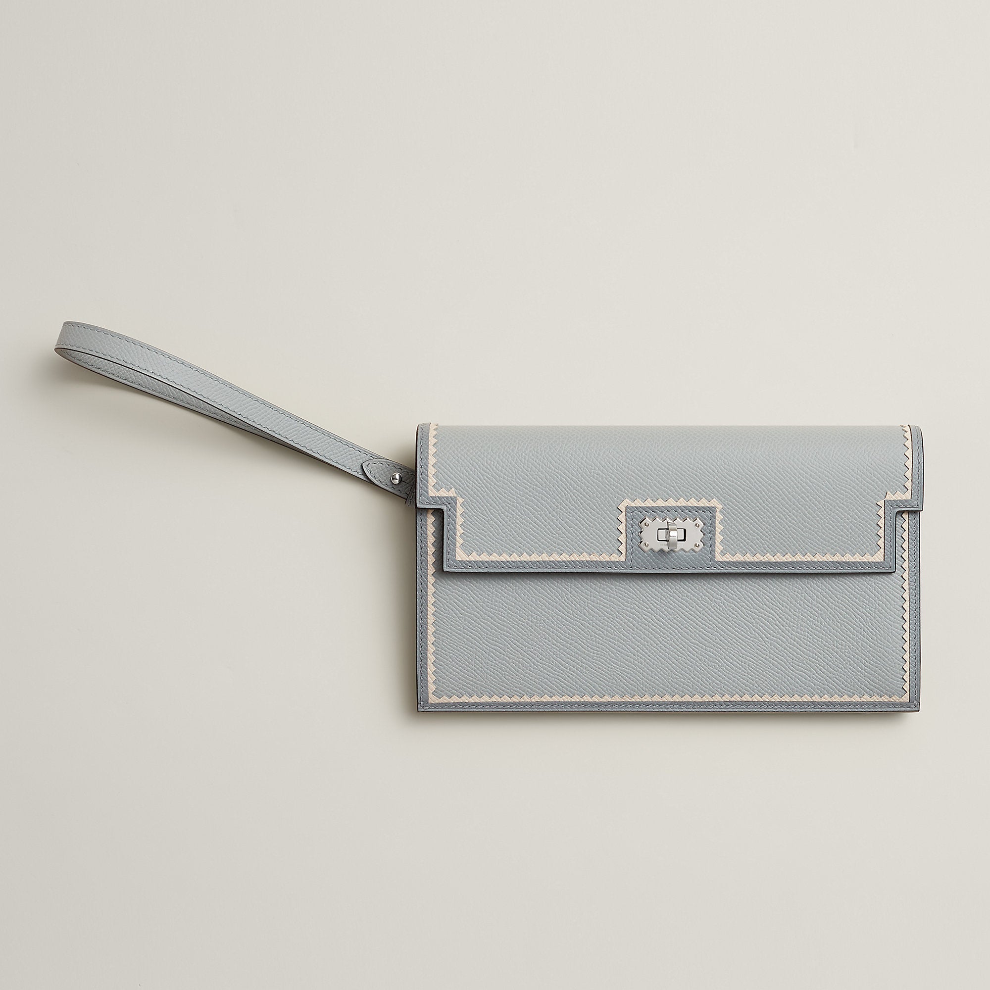 Hermes Kelly Pocket Long Wallet Toupe