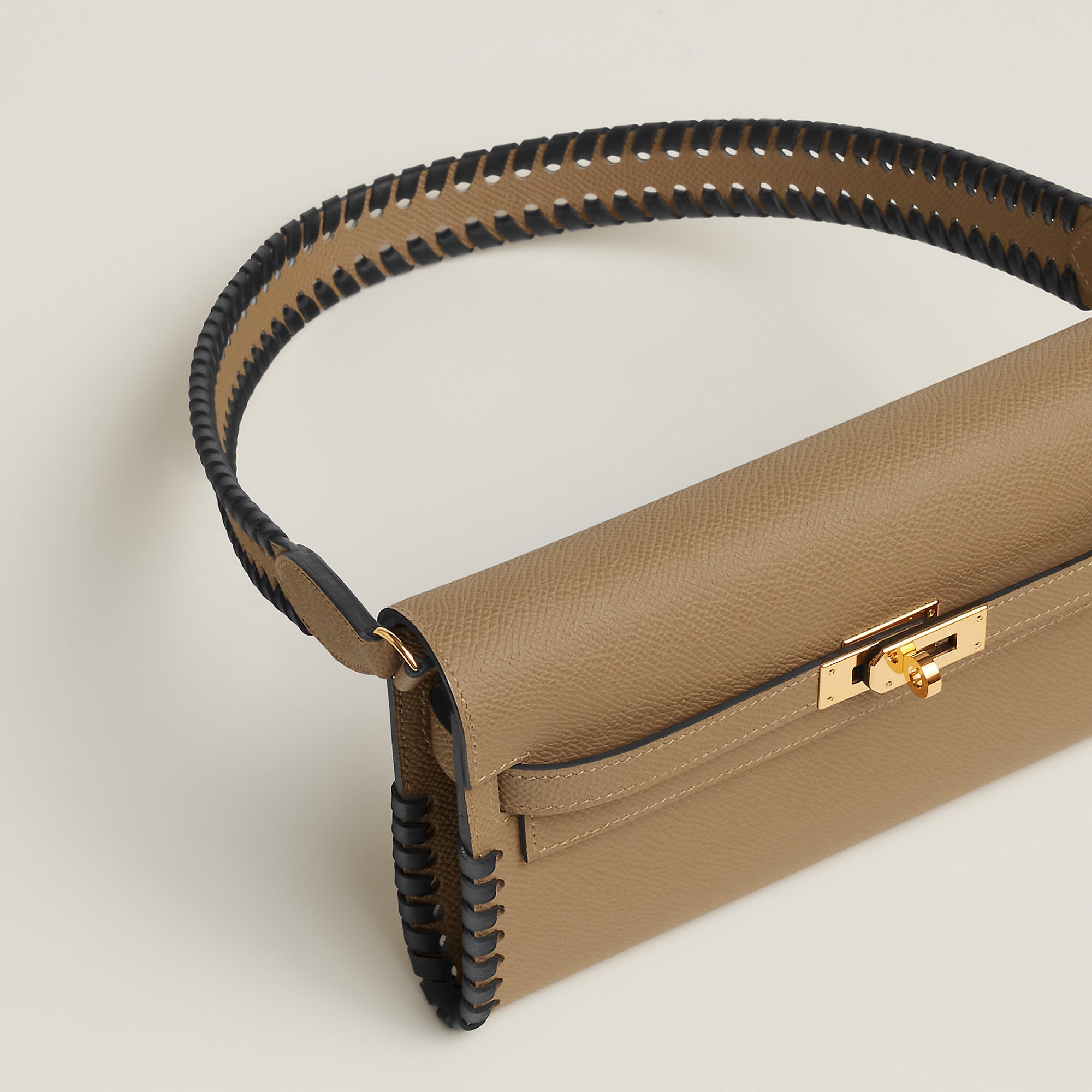 Hermes Kelly To Go Tressage Wallet Poussire