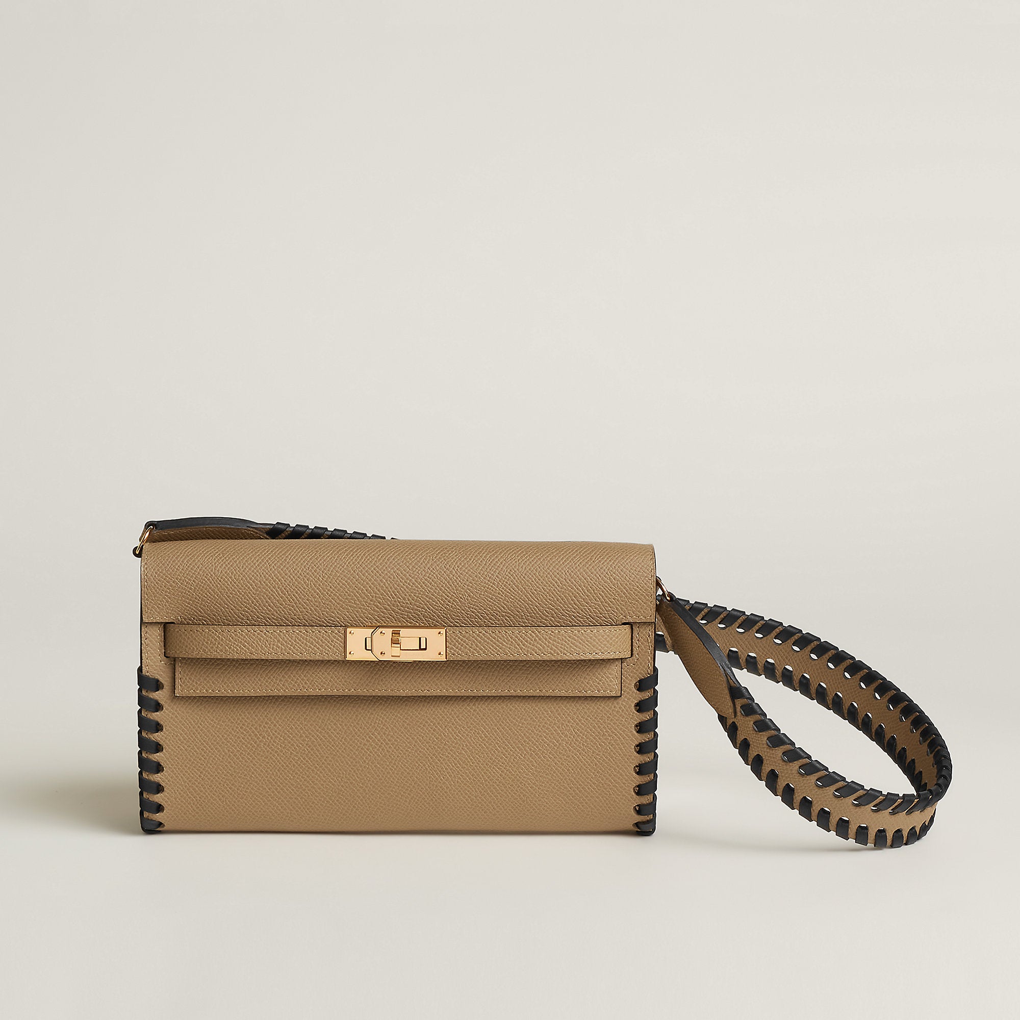 Hermes Kelly To Go Tressage Wallet Poussire