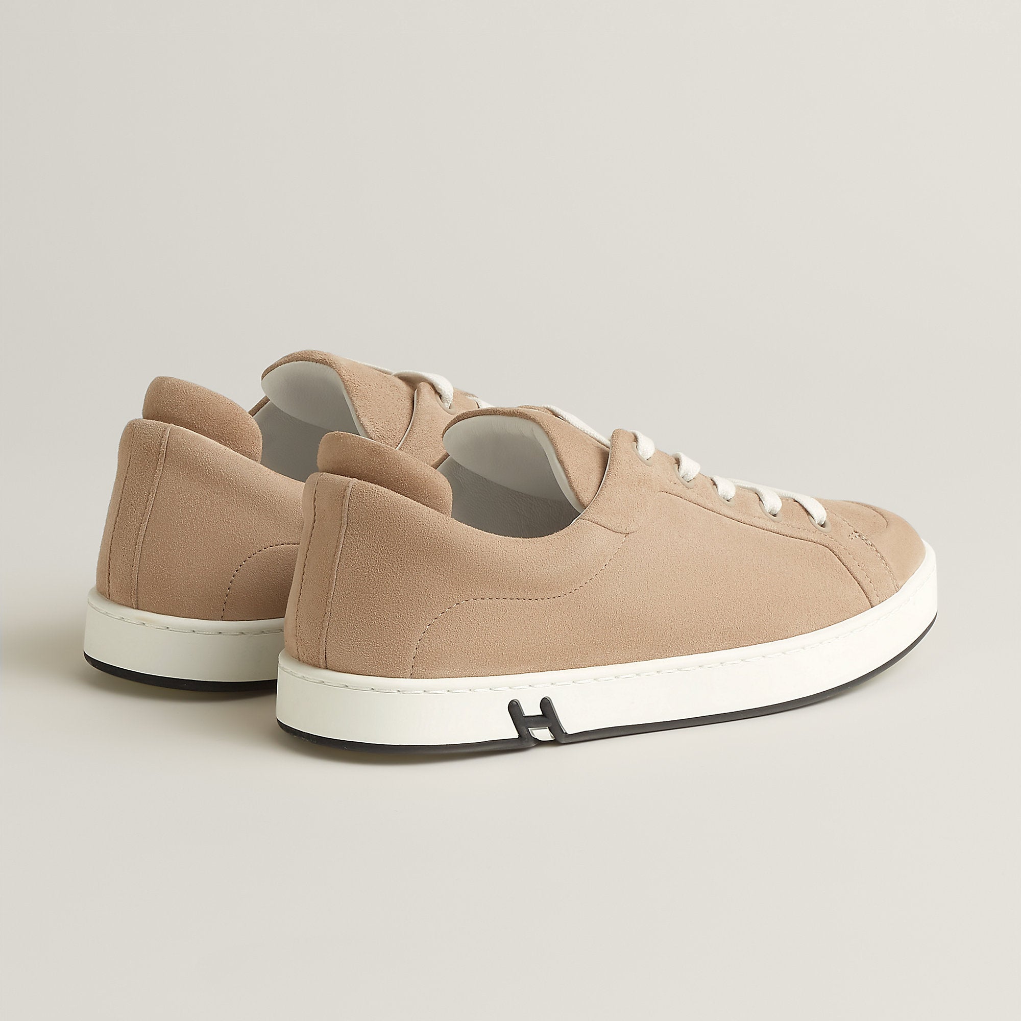 Hermes Kid Sneaker Beige Camel