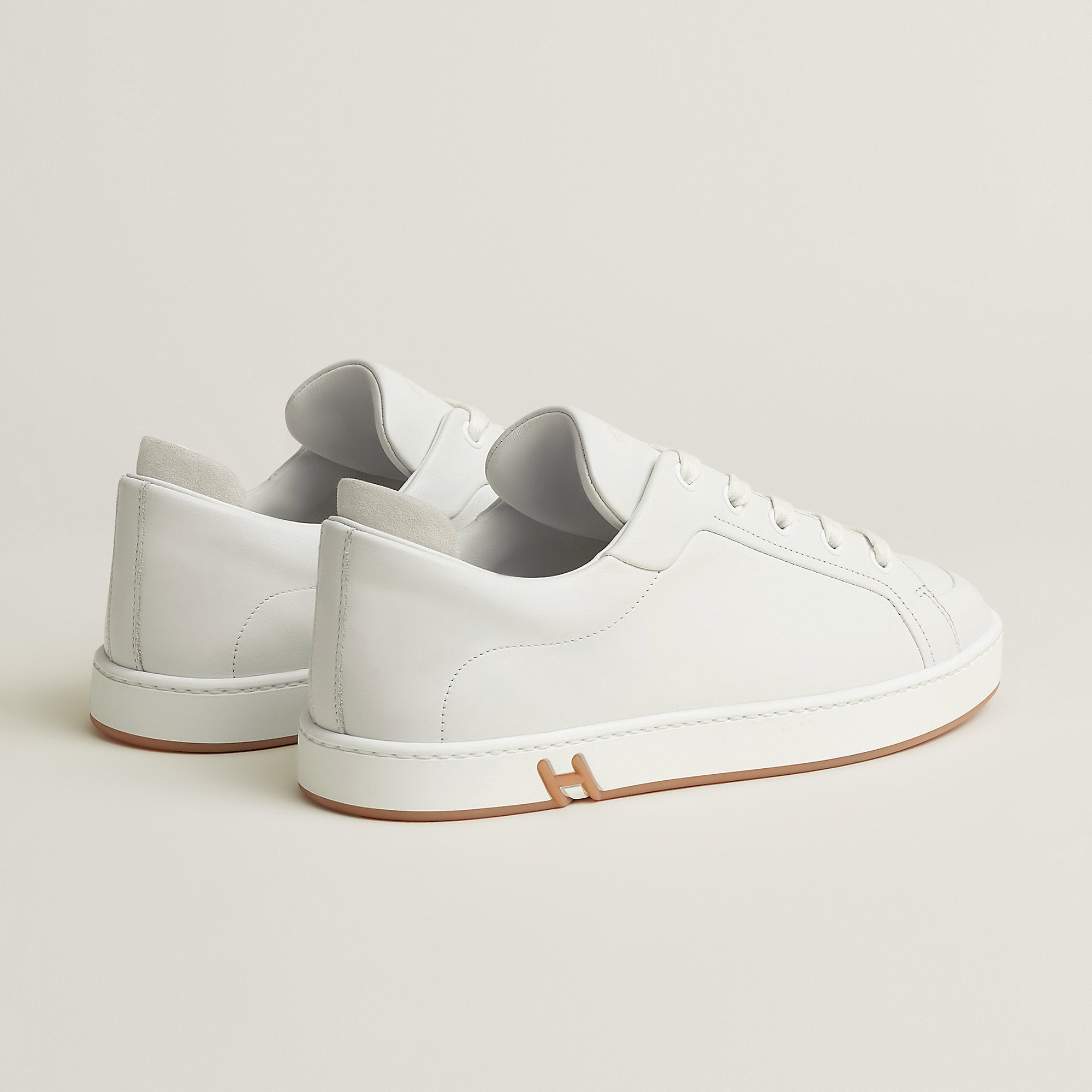 Hermes Kid Sneaker Blanc