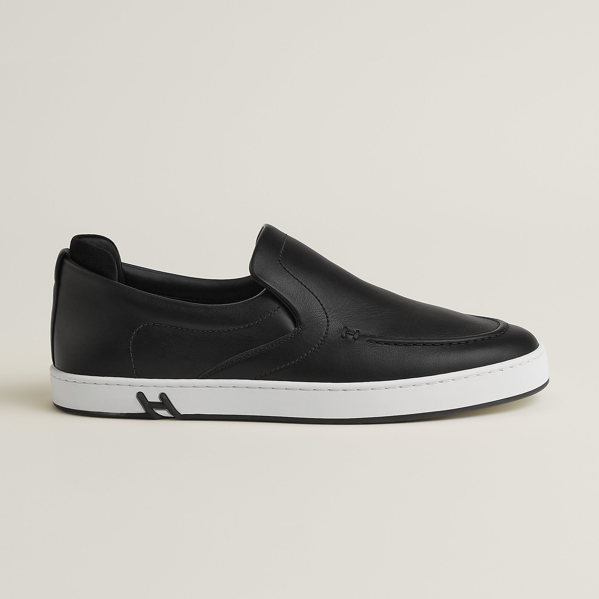 Hermes Kiddy Slip On Sneaker Noir