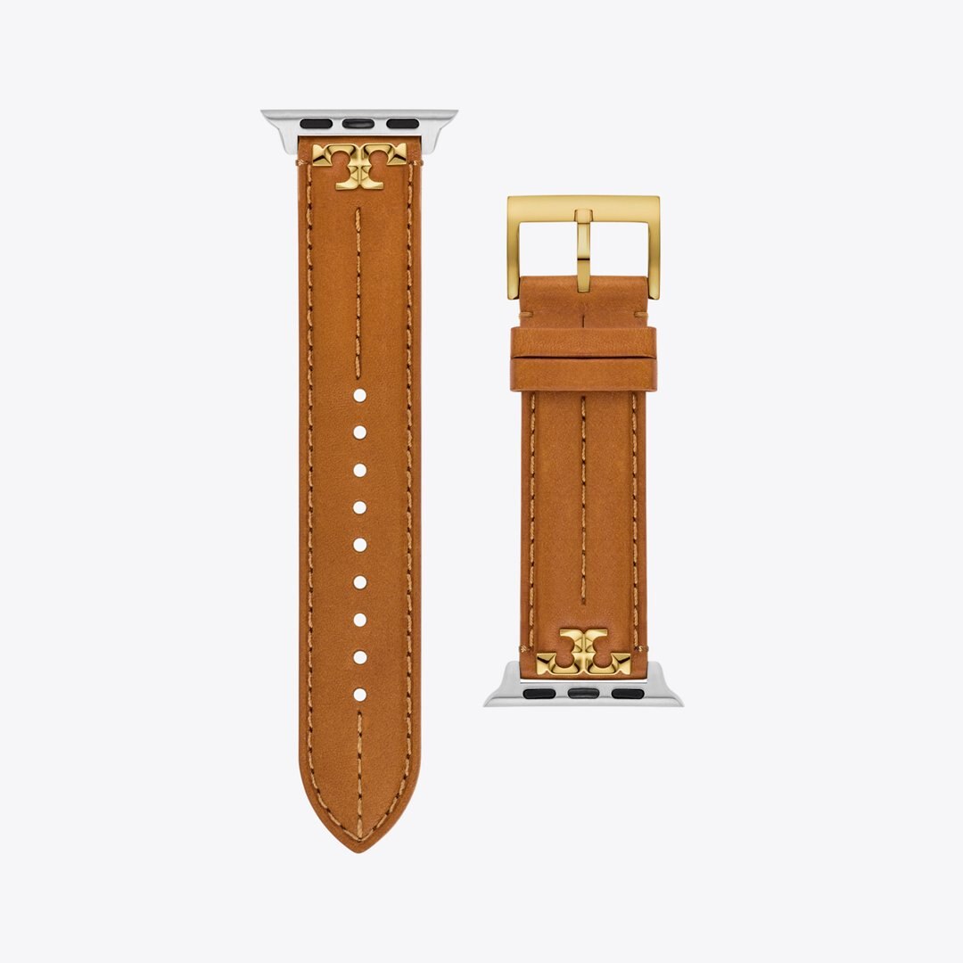 Tory Burch Kira Band for Apple Watch LUGGAGE
