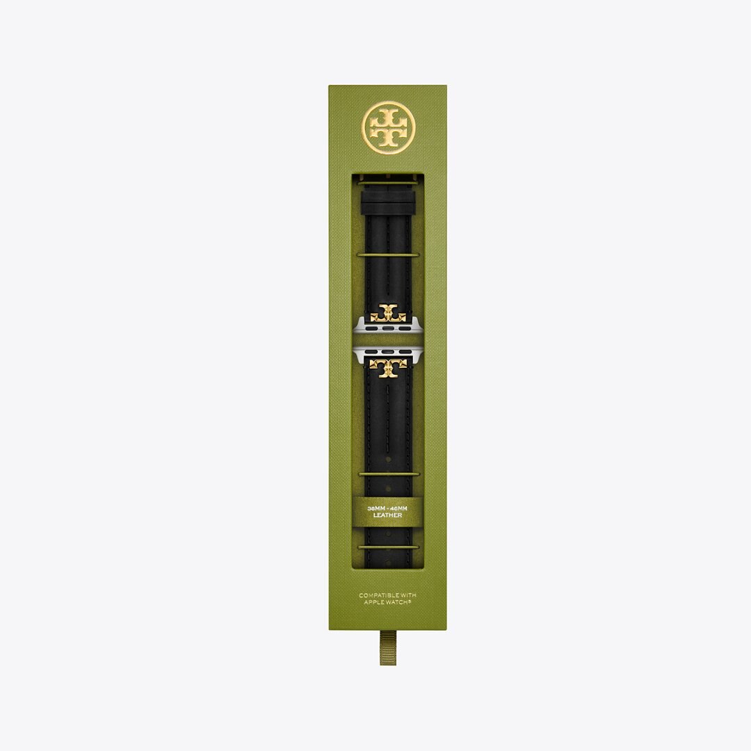 Tory Burch Kira Band for Apple Watch BLACK