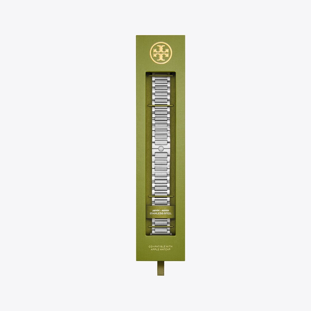 Tory Burch Kira Band for Apple Watch SILVER
