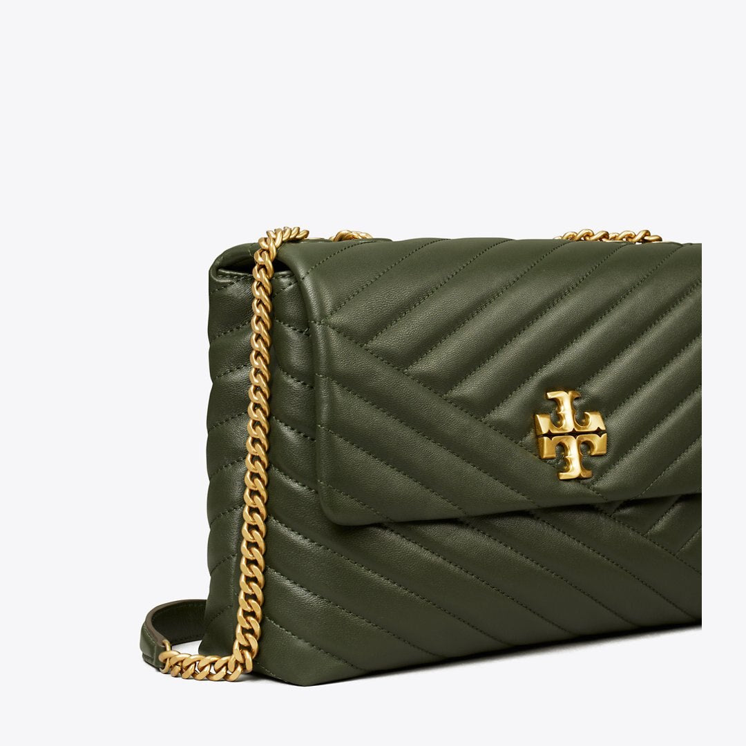 Tory Burch Kira Chevron Shoulder Bag SYCAMORE