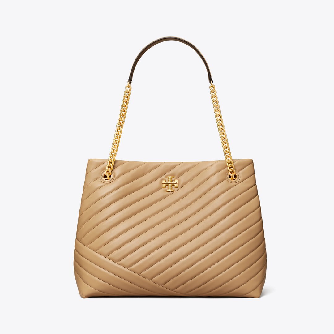 Tory Burch Kira Chevron Tote Desert Dune