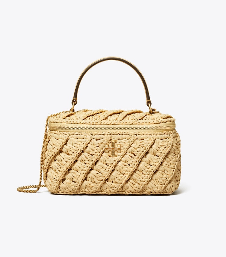Kira Crochet Vanity Case Natural Natural