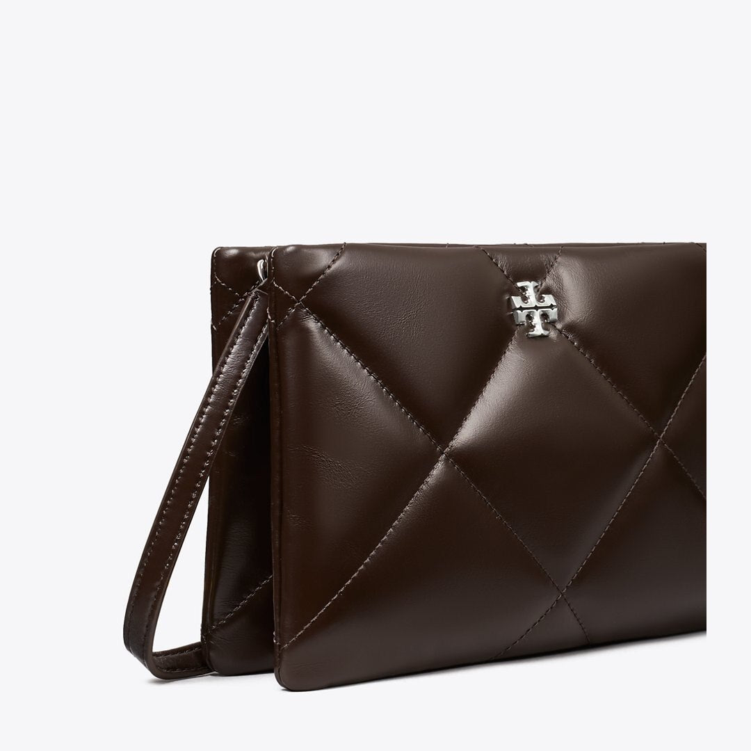 Tory Burch Kira Diamond Quilt Crossbody Bag Cocoa