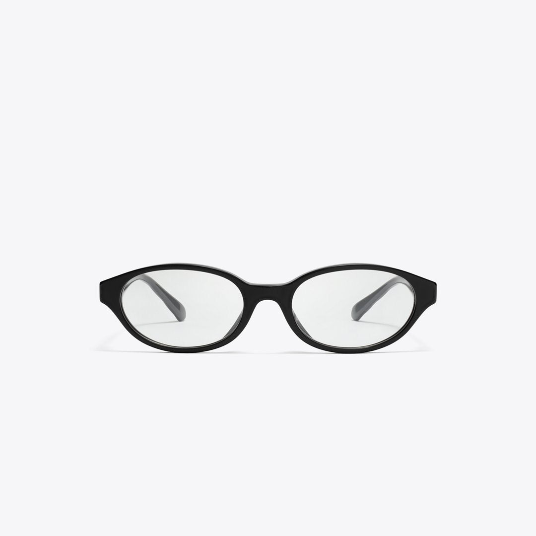 Tory Burch Kira Oval Eyeglasses BLACK