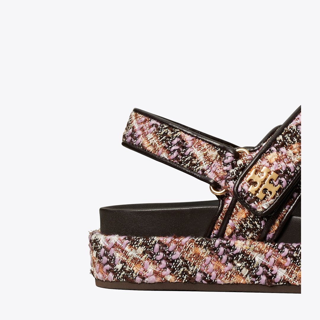 Tory Burch Kira Sport Sandal ROSA MULTI / COCOA