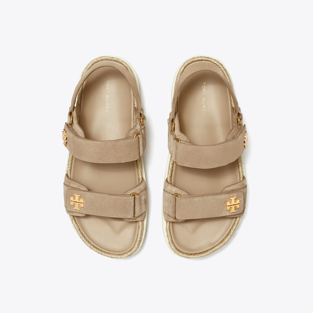 Tory Burch Kira Sport Sandal CERAMIC TAUPE