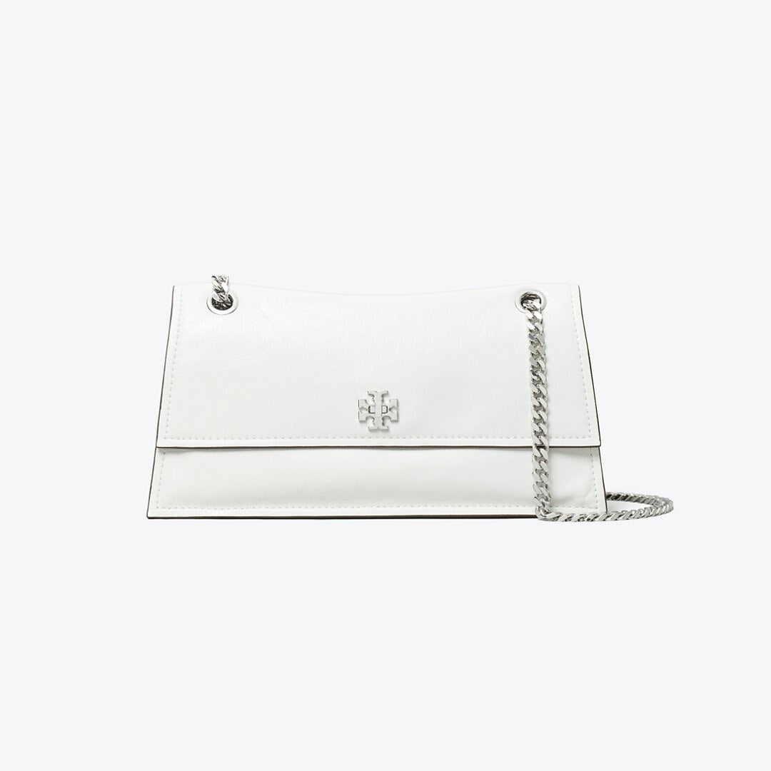 Tory Burch Kira Turnlock Shoulder Bag BIANCO