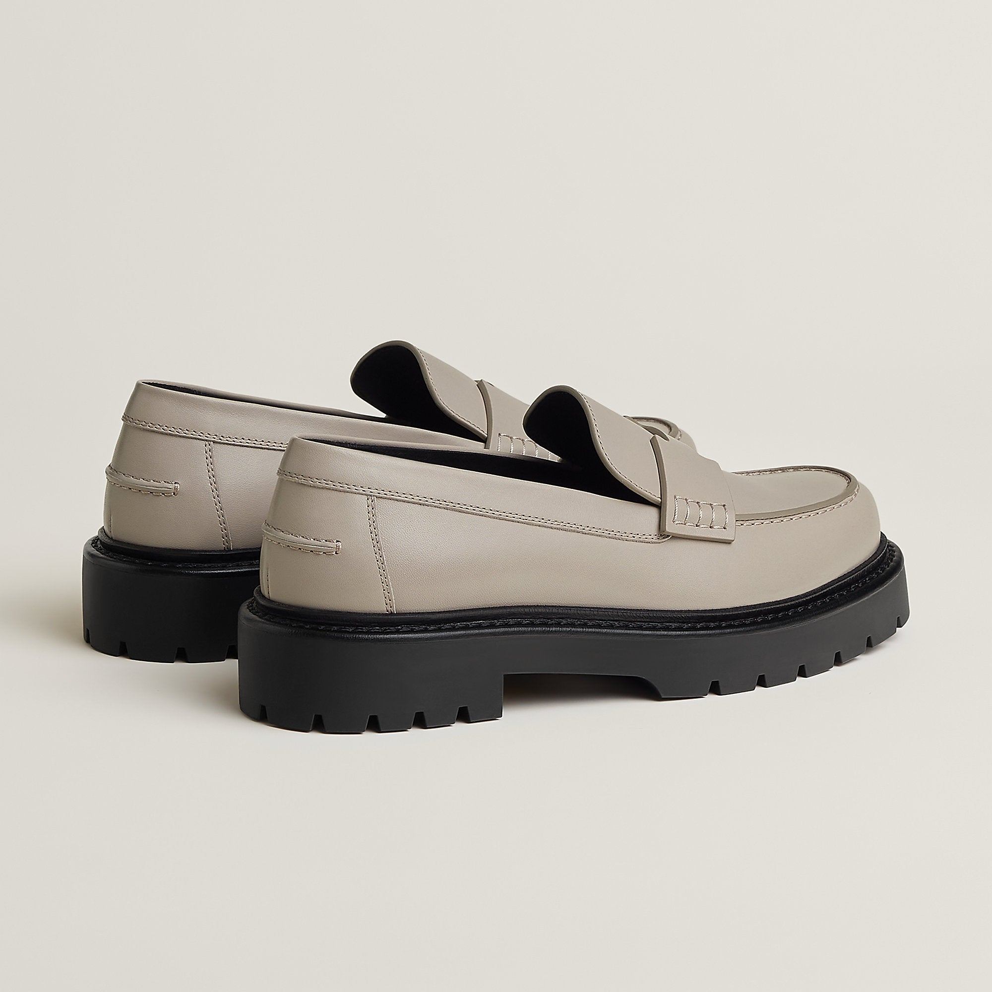 Hermes Klement Loafer Beige Galet