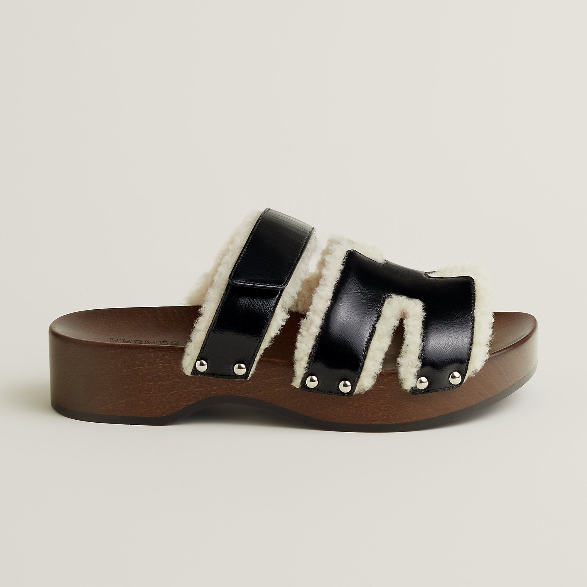 Hermes Kos Clog Noir