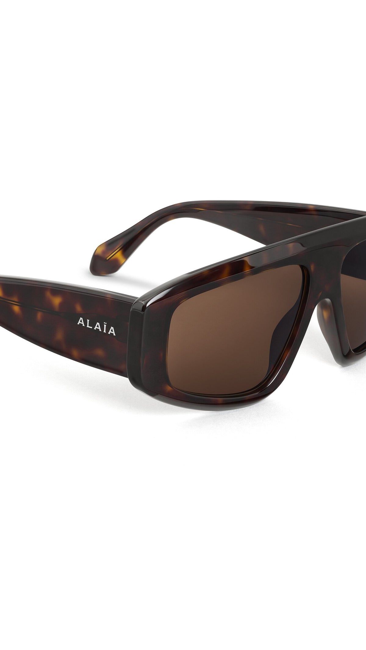 Alaïa Aviator Mask Sunglasses