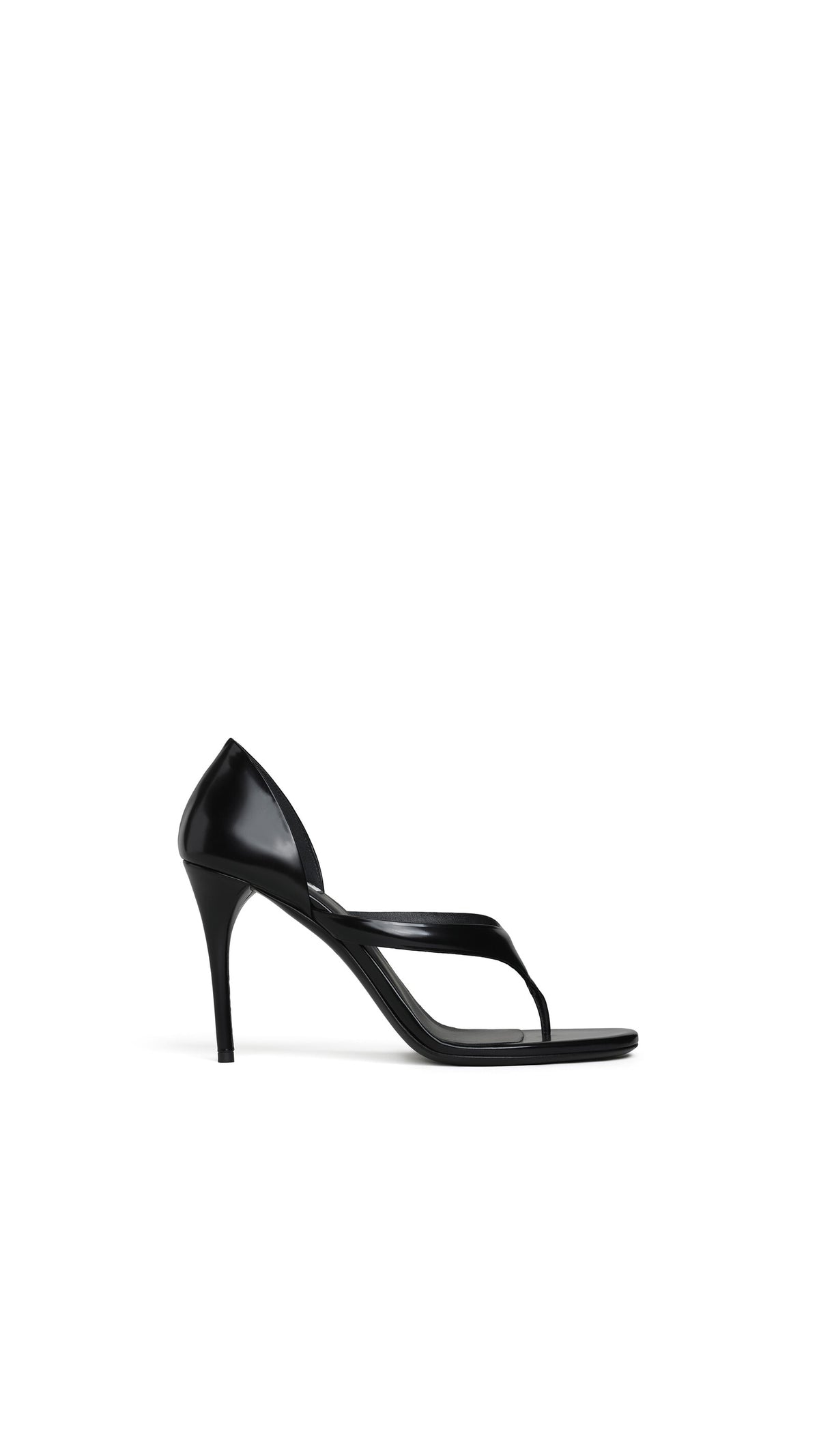 Alaïa Infradito Sandals In Patent Calfskin