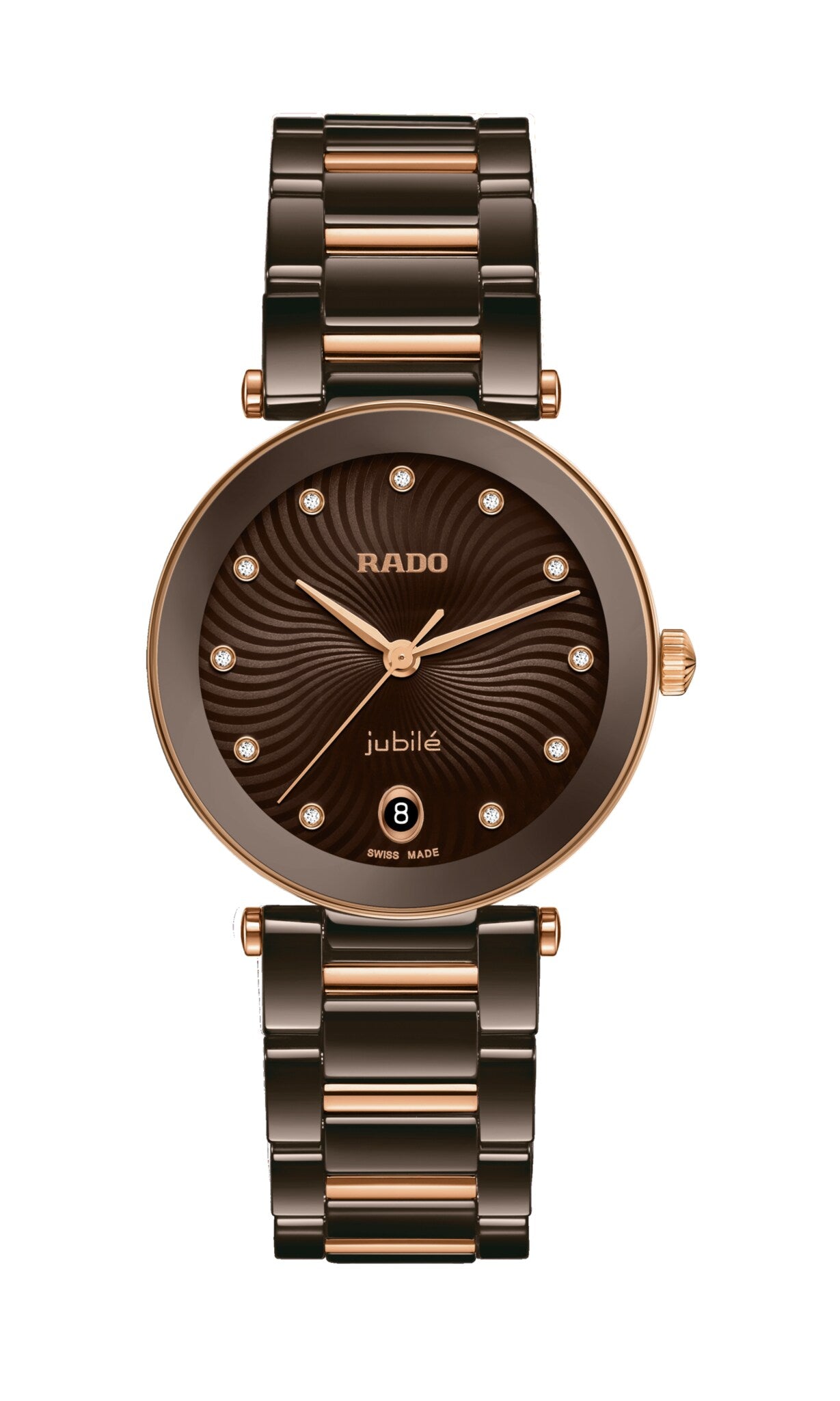 Seiko Rado Lacoupole Diamonds Brown r22242703