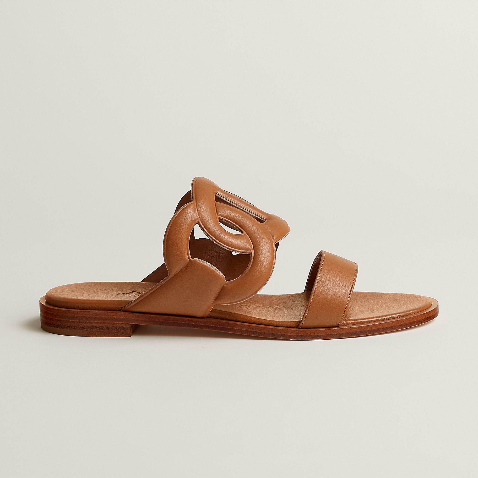 Hermes Lagune Sandal Naturel