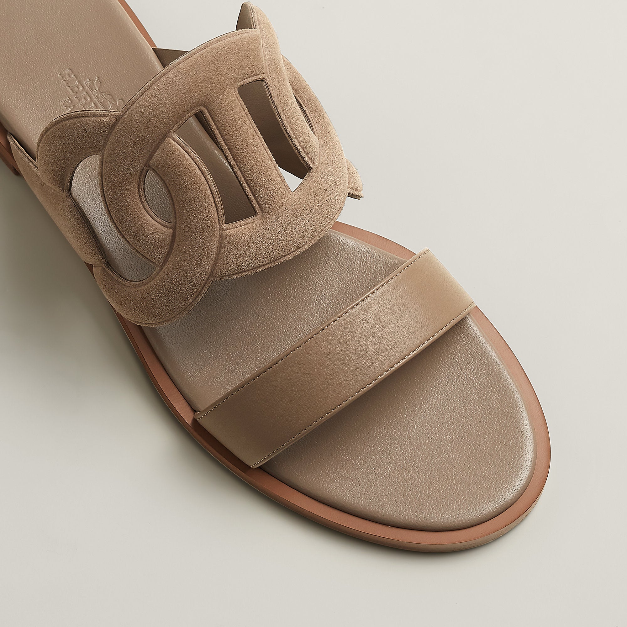 Hermes Lagune Sandal Beige Sable