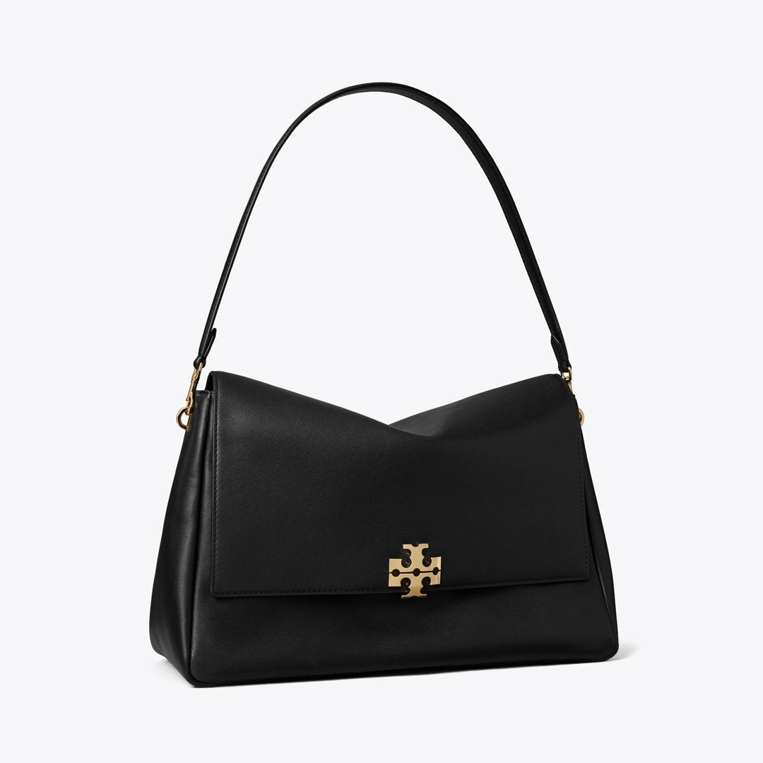 Tory Burch Large Charlie Shoulder Bag Black