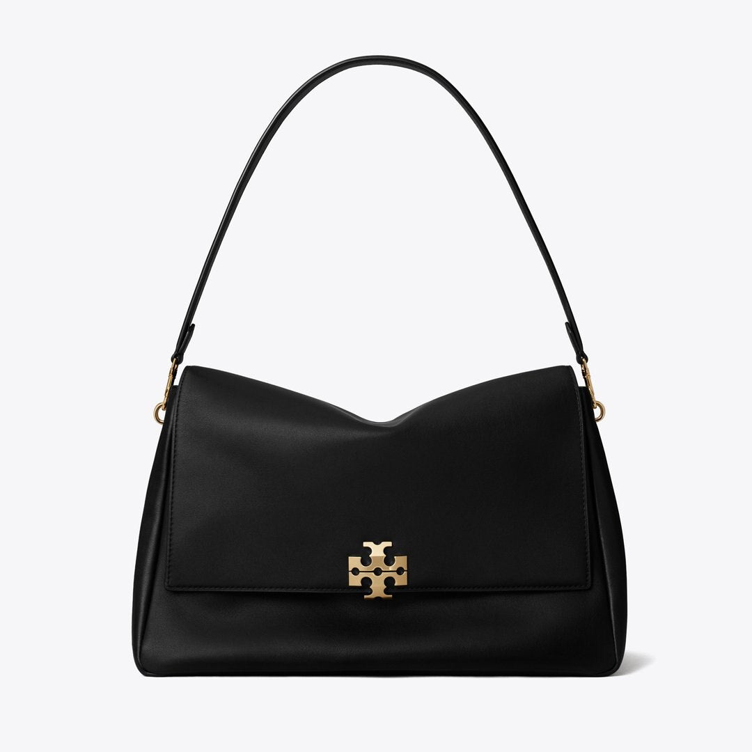 Tory Burch Large Charlie Shoulder Bag Black