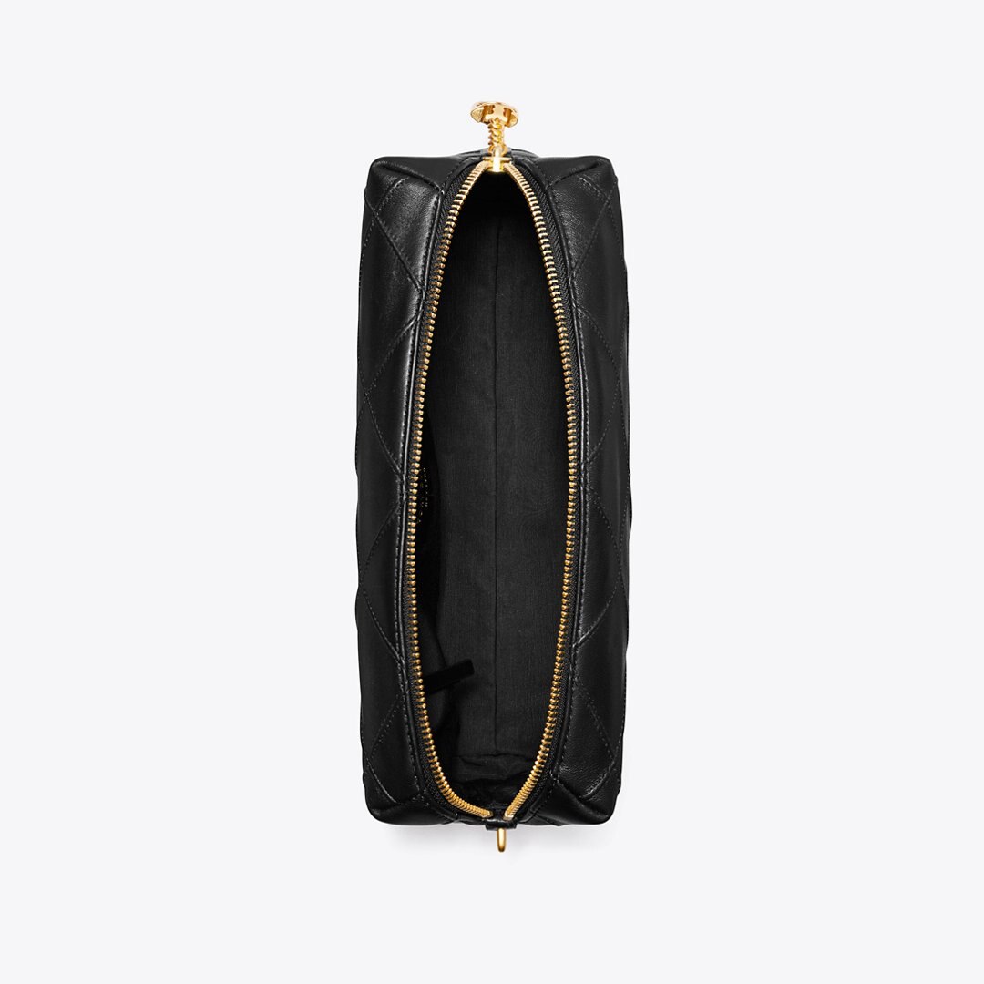Tory Burch Large Fleming Soft Crossbody Bag Black
