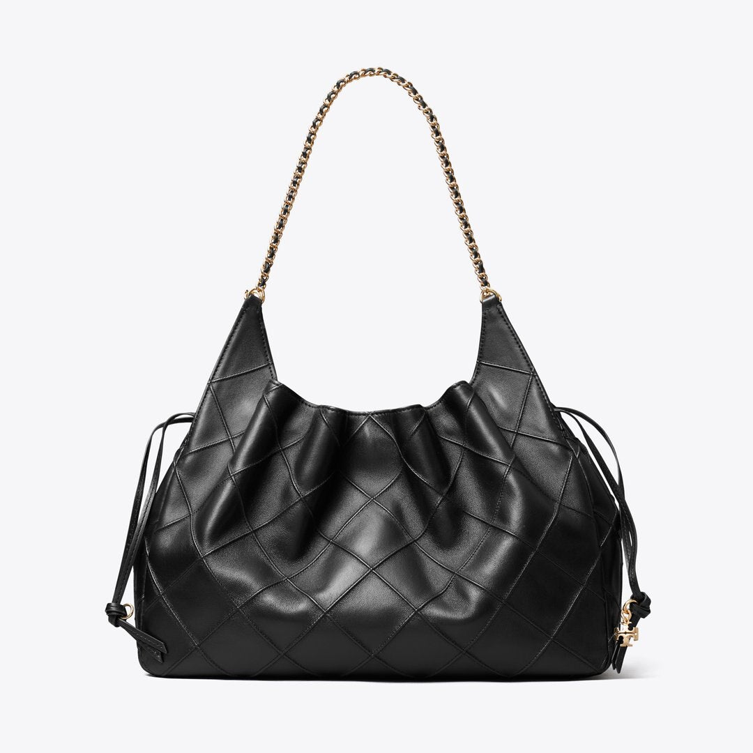 Tory Burch Large Fleming Tote Black