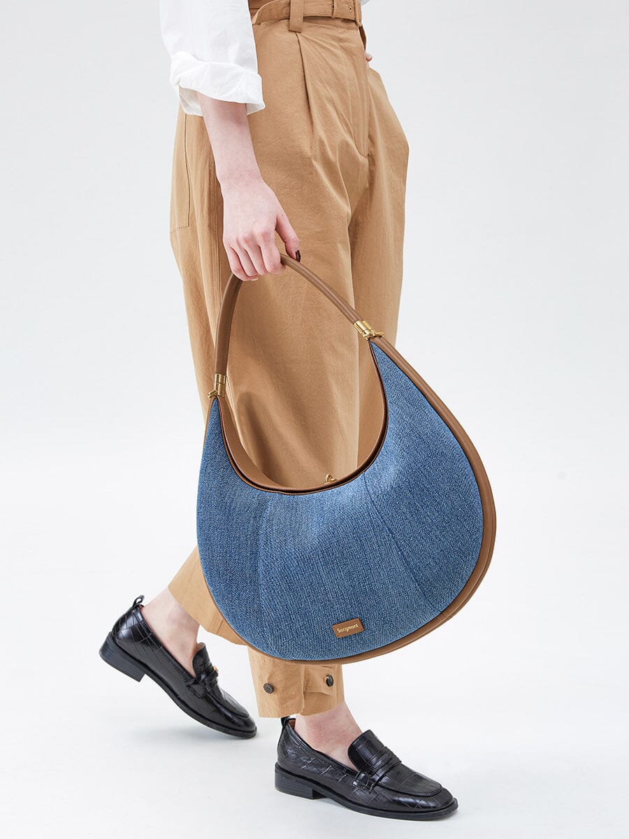 Songmont Large Luna Bag (New Version) Denim