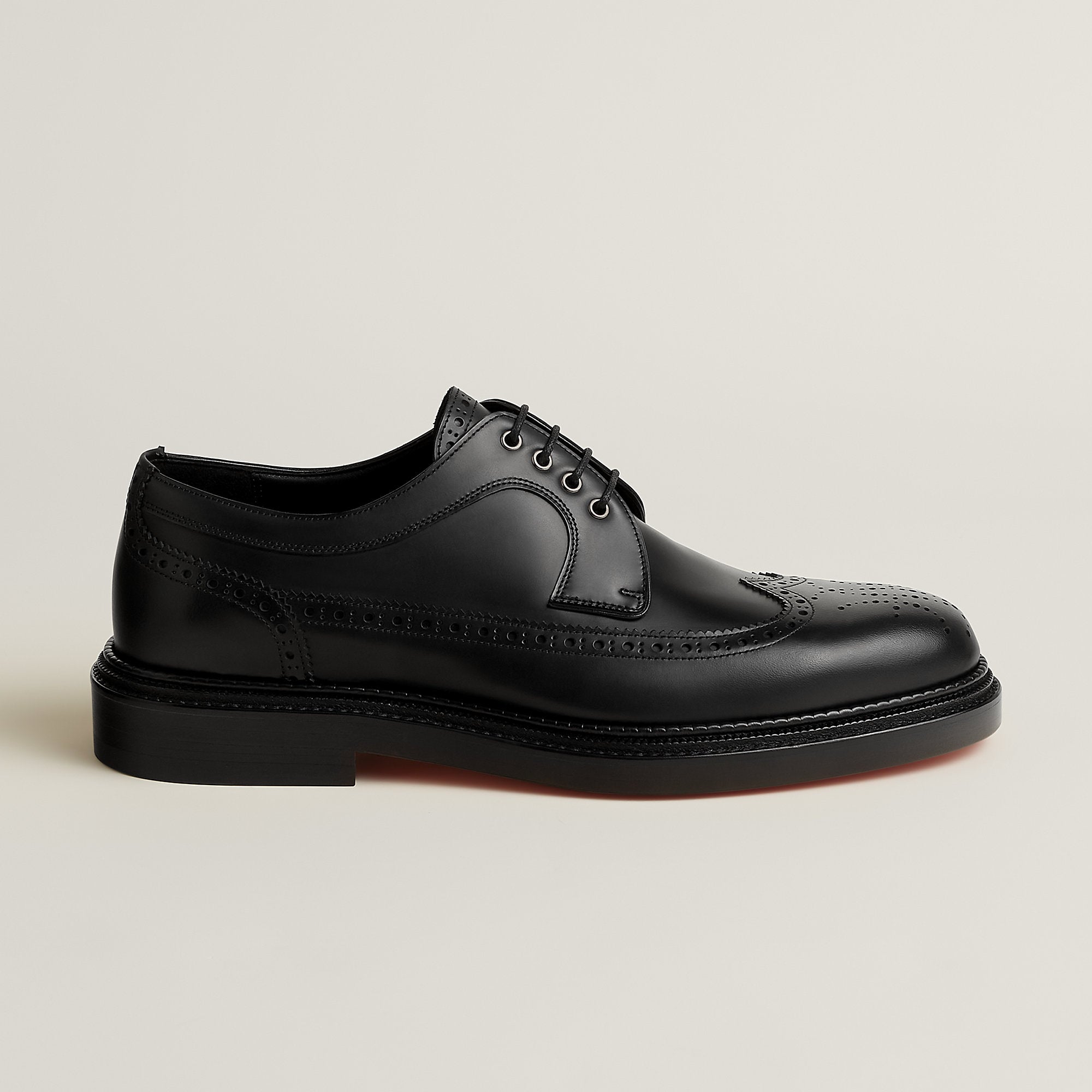 Hermes Lawson Derby Shoe Noir