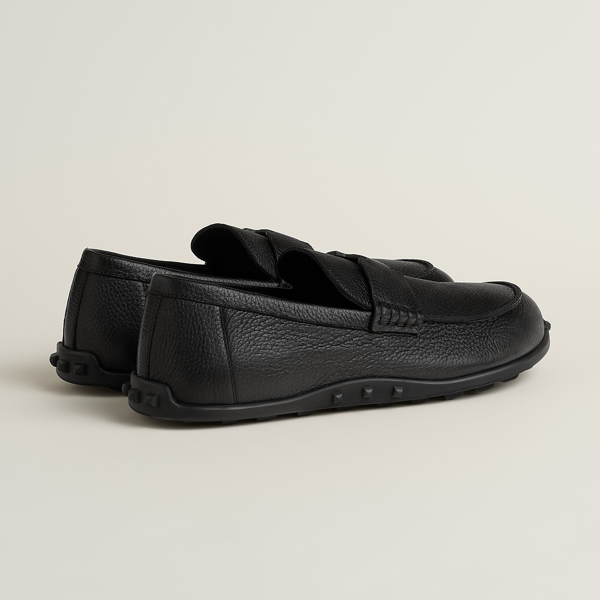 Hermes Lazy Loafer Noir